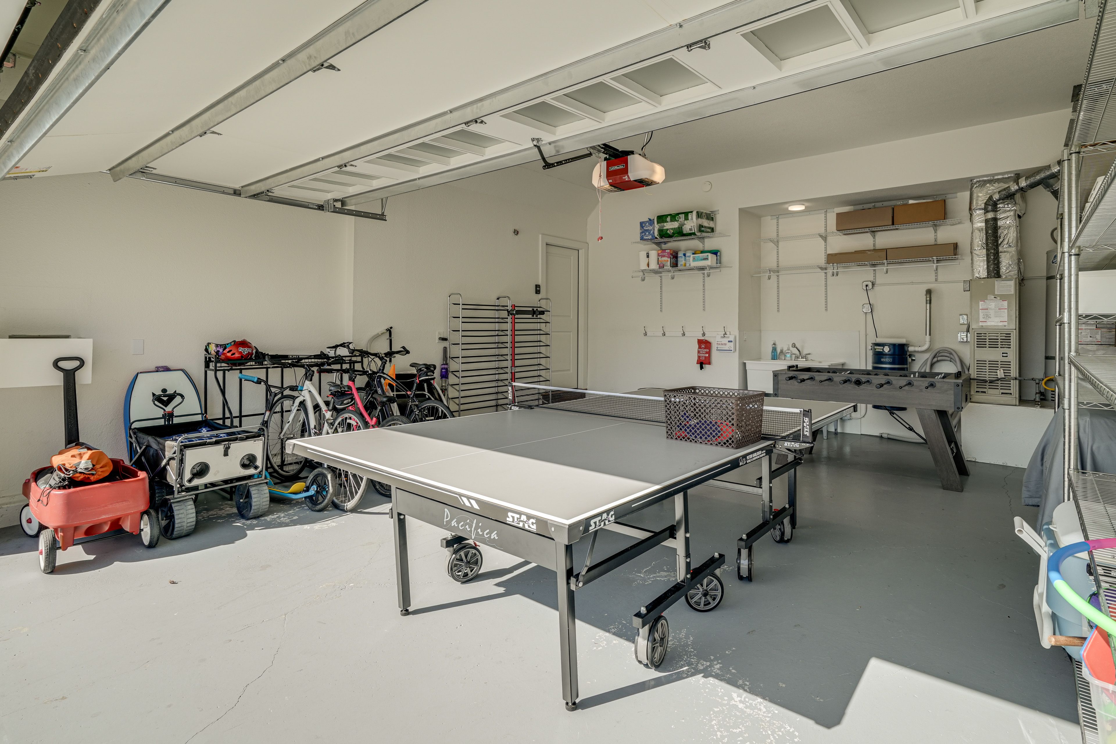 House Exterior | Ping-Pong Table | Foosball Table | Beach Gear | Bicycles