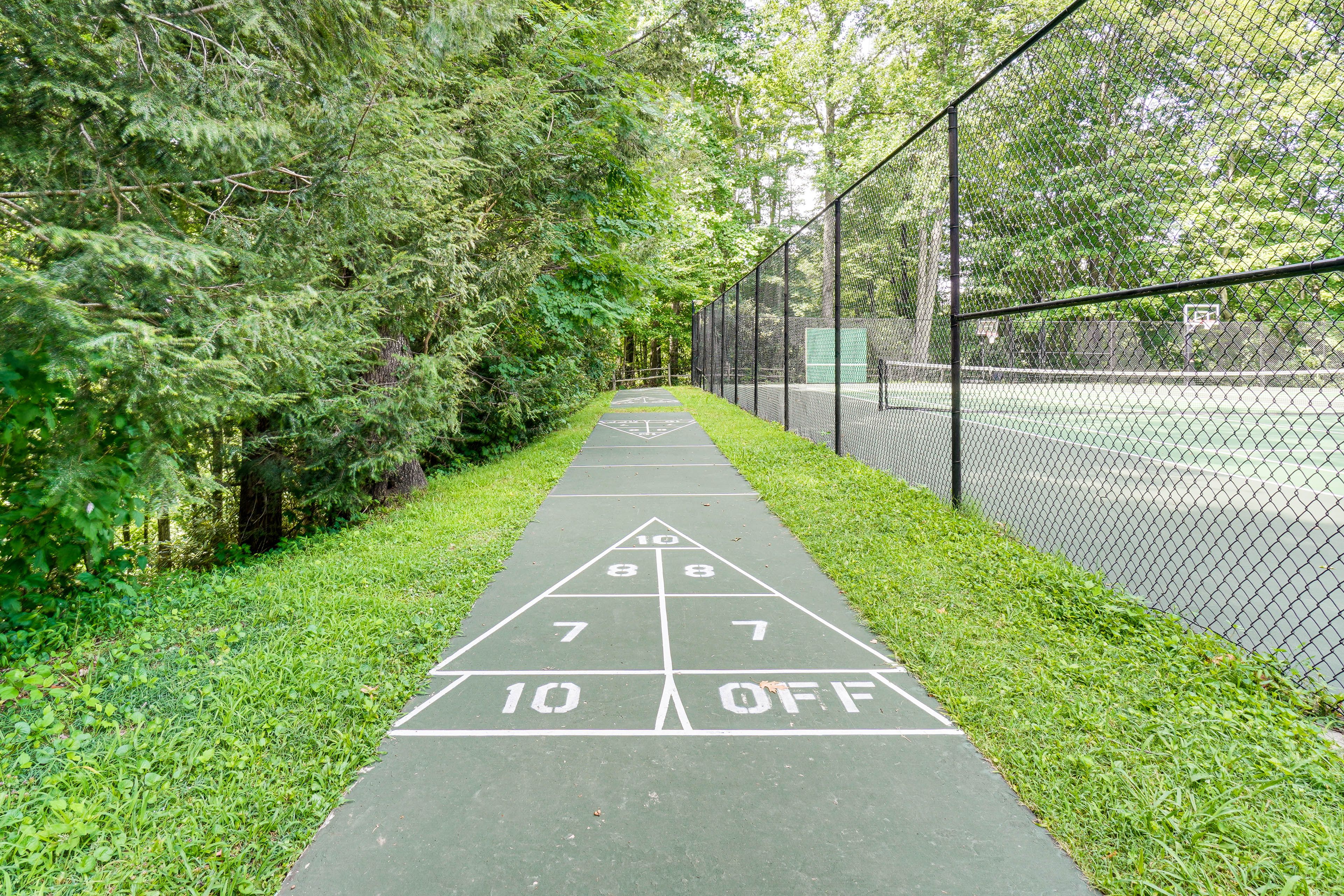 Community Shuffleboard Court