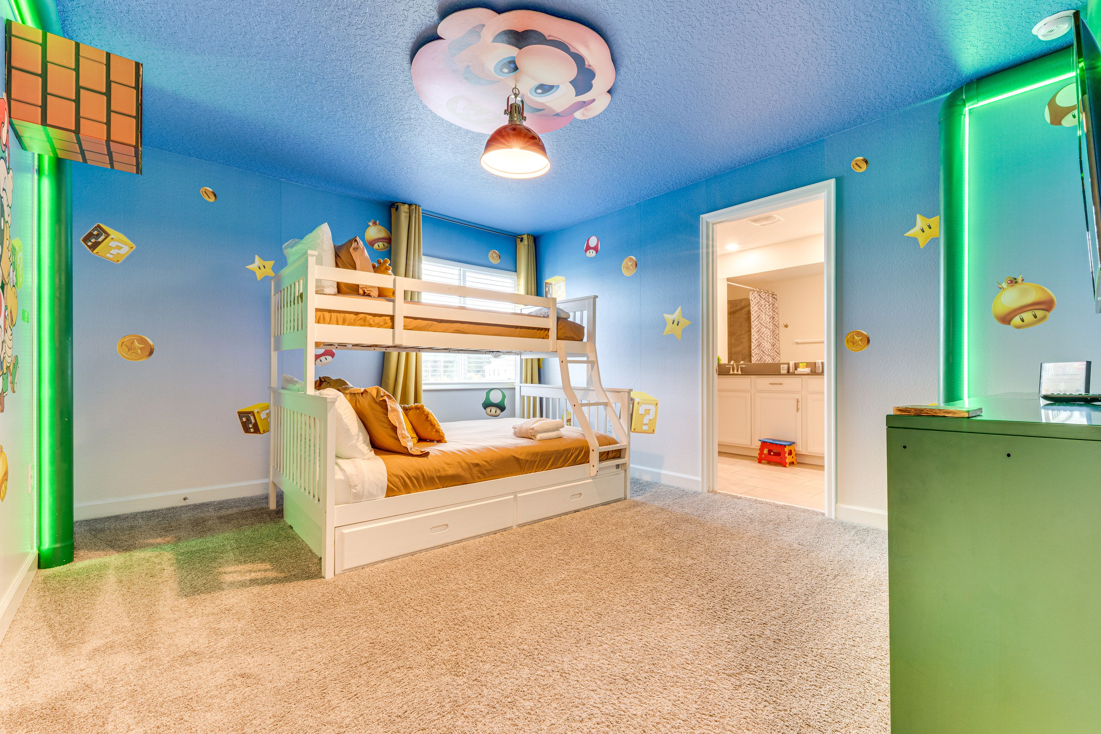 Bedroom 4 | Twin/Full Bunk Bed | 2nd Floor