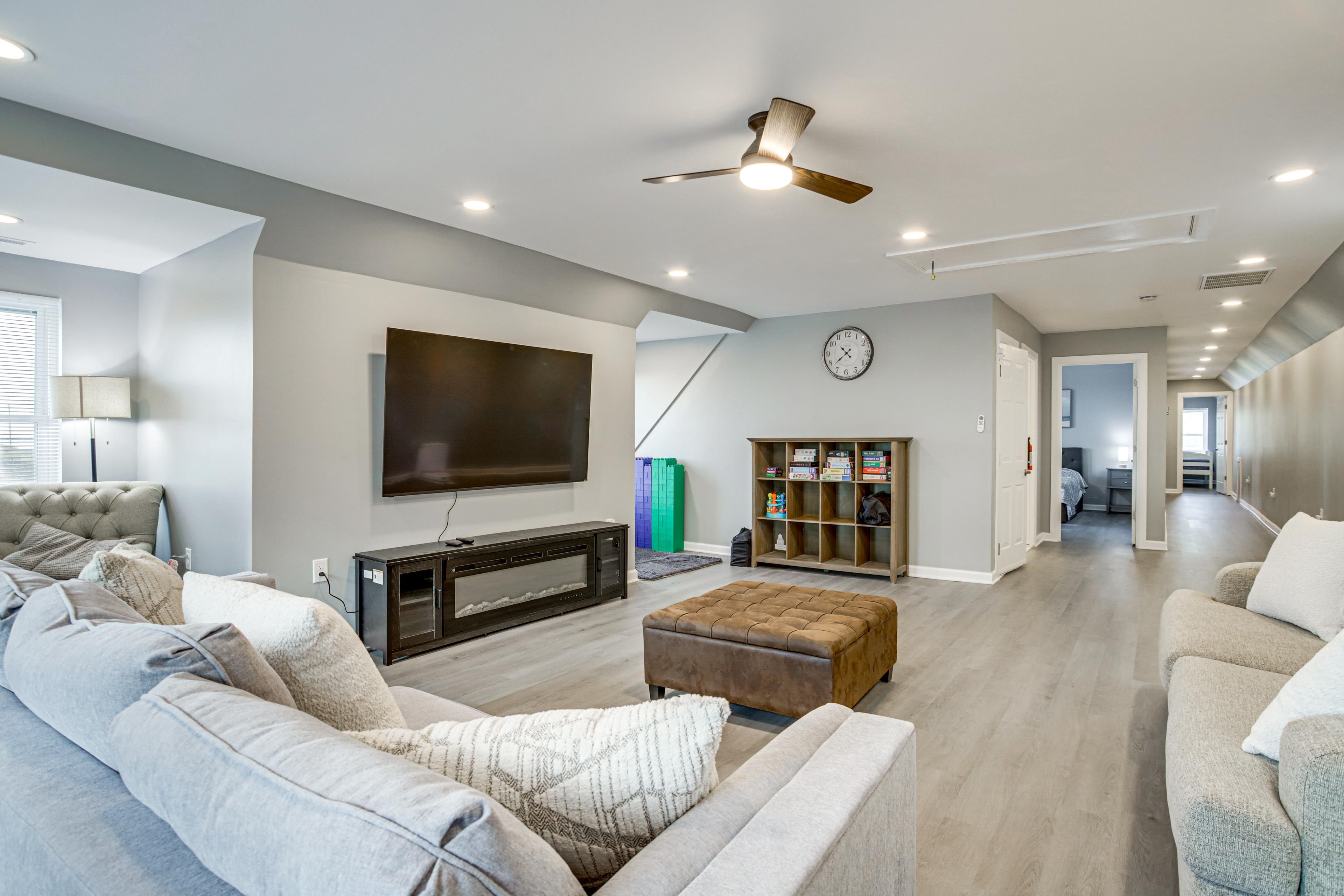 Upstairs Living Room | Play Area | Board Games | Dedicated Workspace