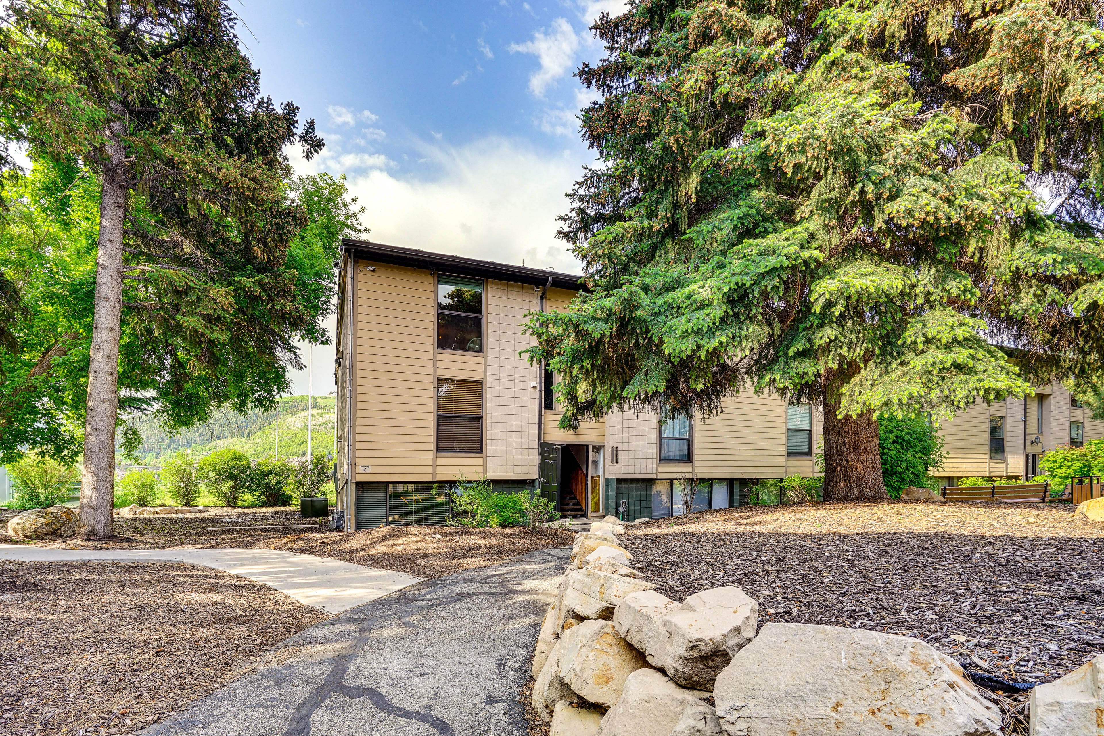 Condo Exterior | Parking | Assigned Parking Space (1 Vehicle)