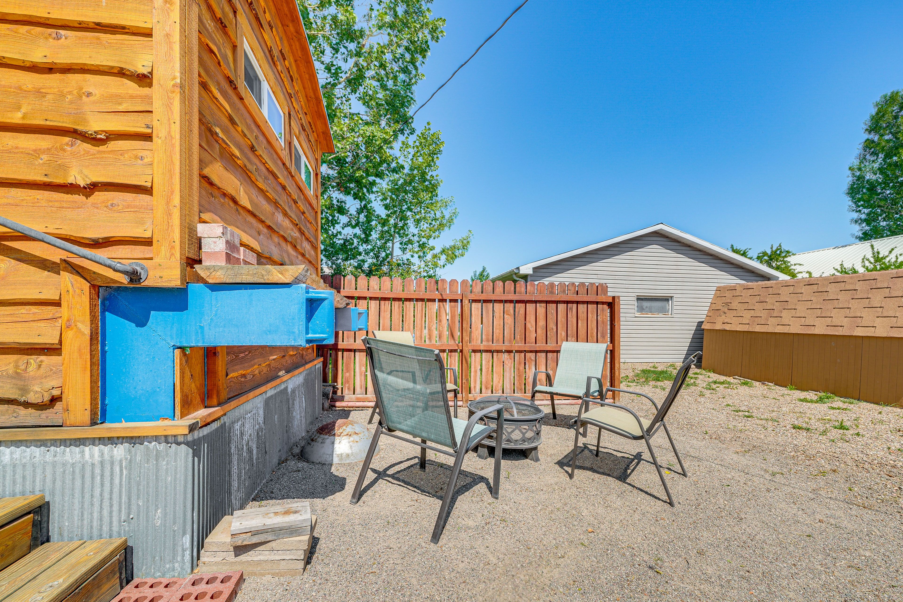 Studio Exterior | Fire Pit