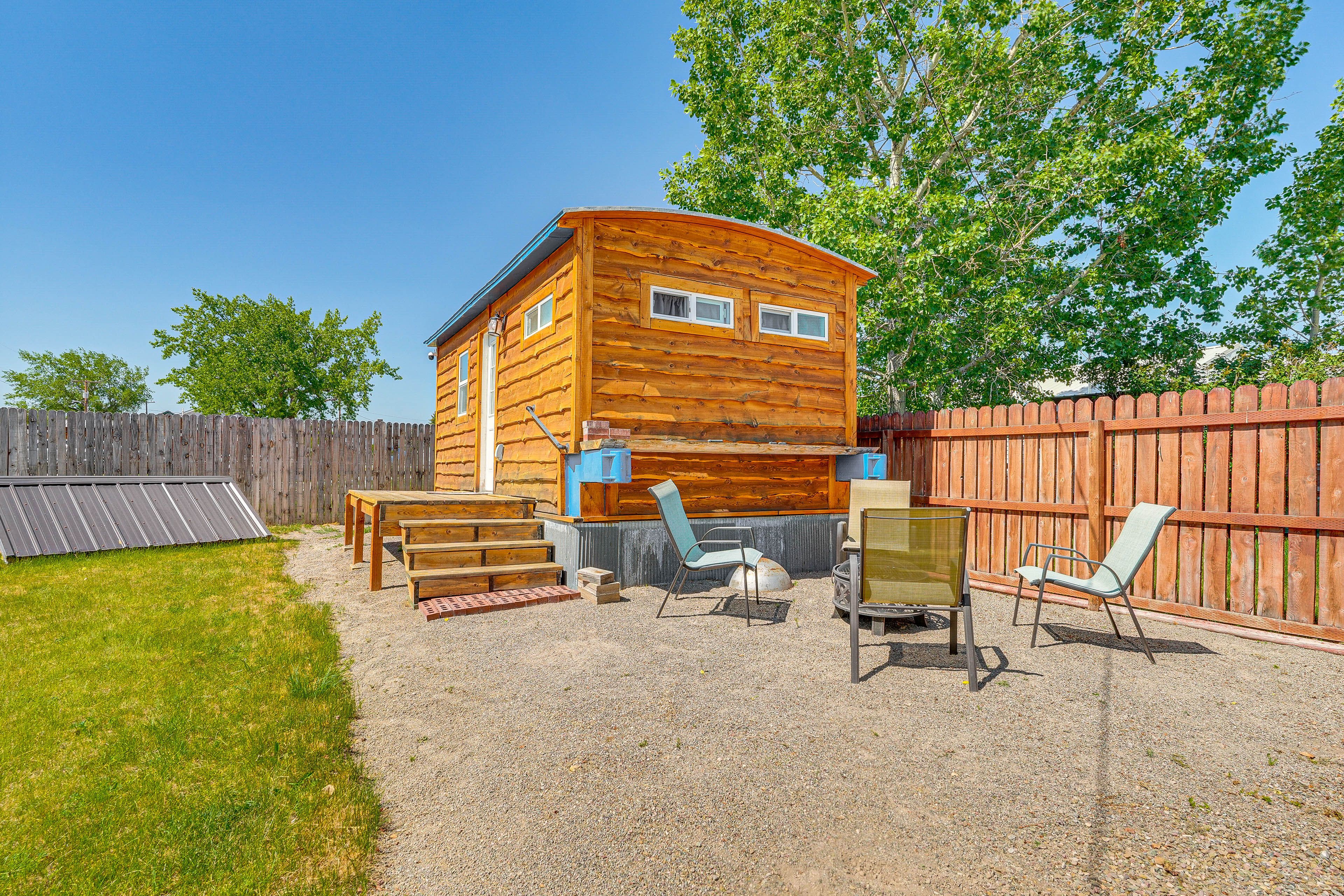 Augusta Vacation Rental | Studio | 1BA | 4 Steps to Enter | 200 Sq Ft
