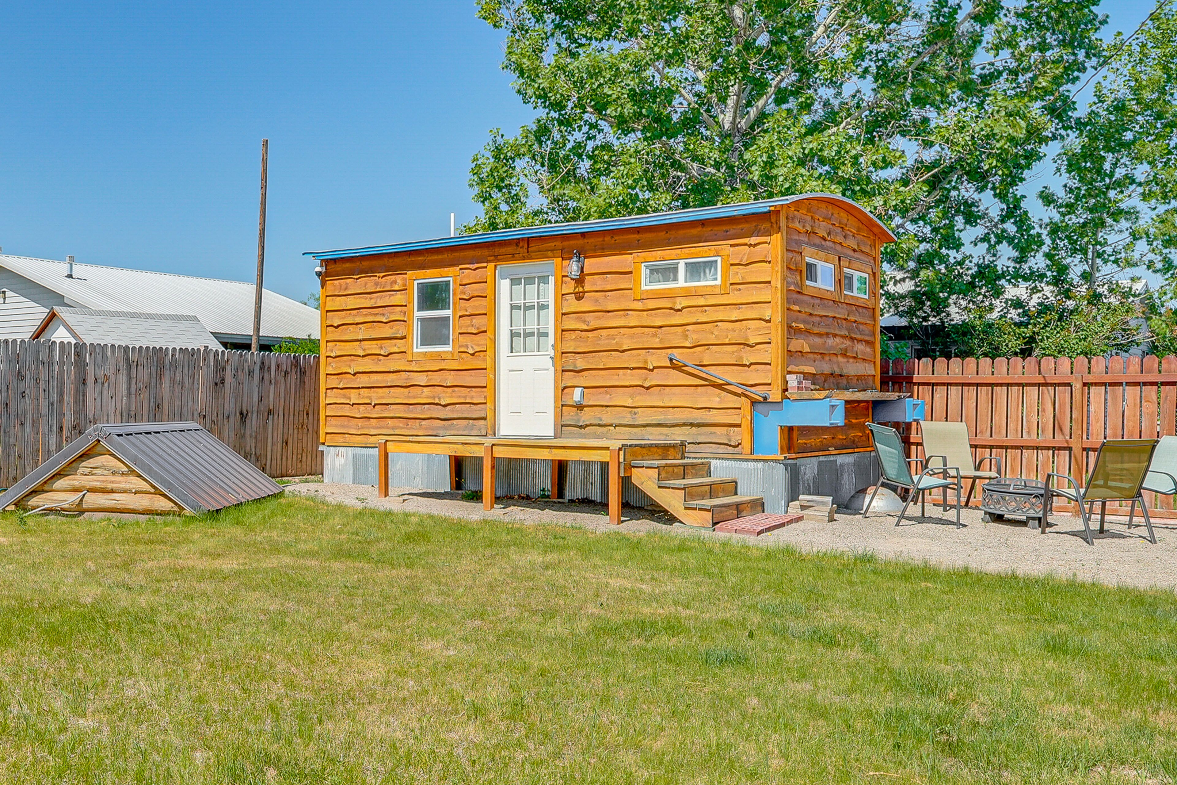 Studio Exterior | Private Yard