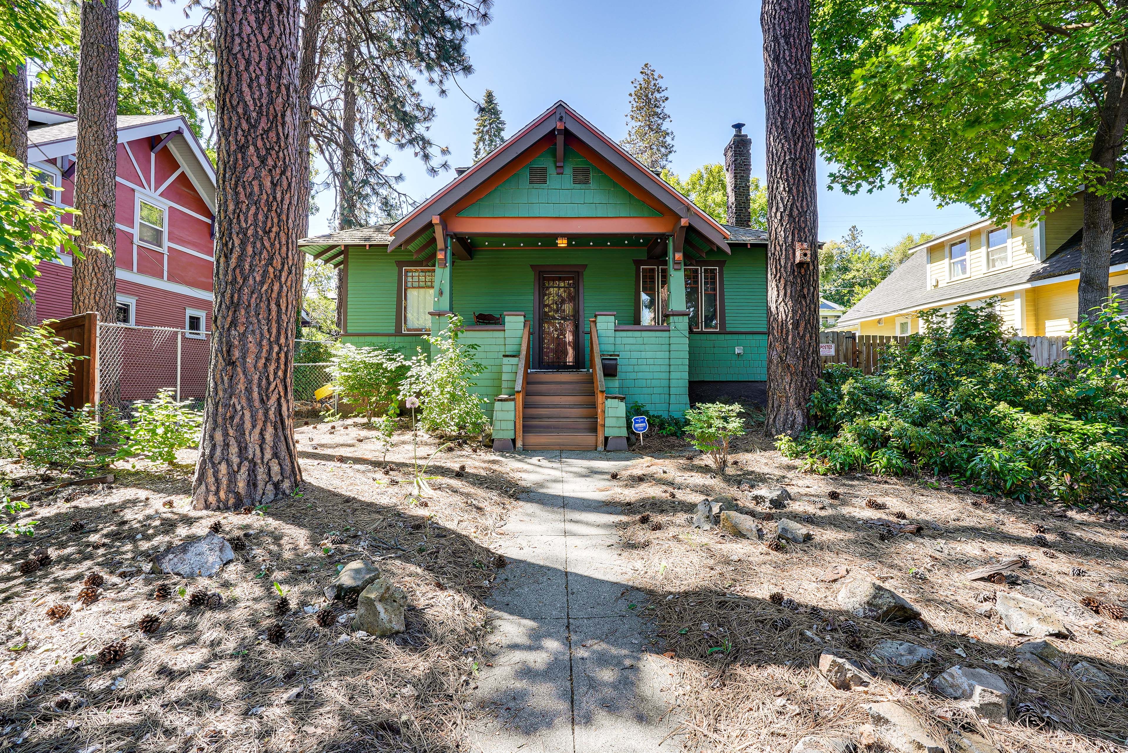 Spokane Vacation Rental | 1BR | 1BA | Stairs Required | 850 Sq Ft
