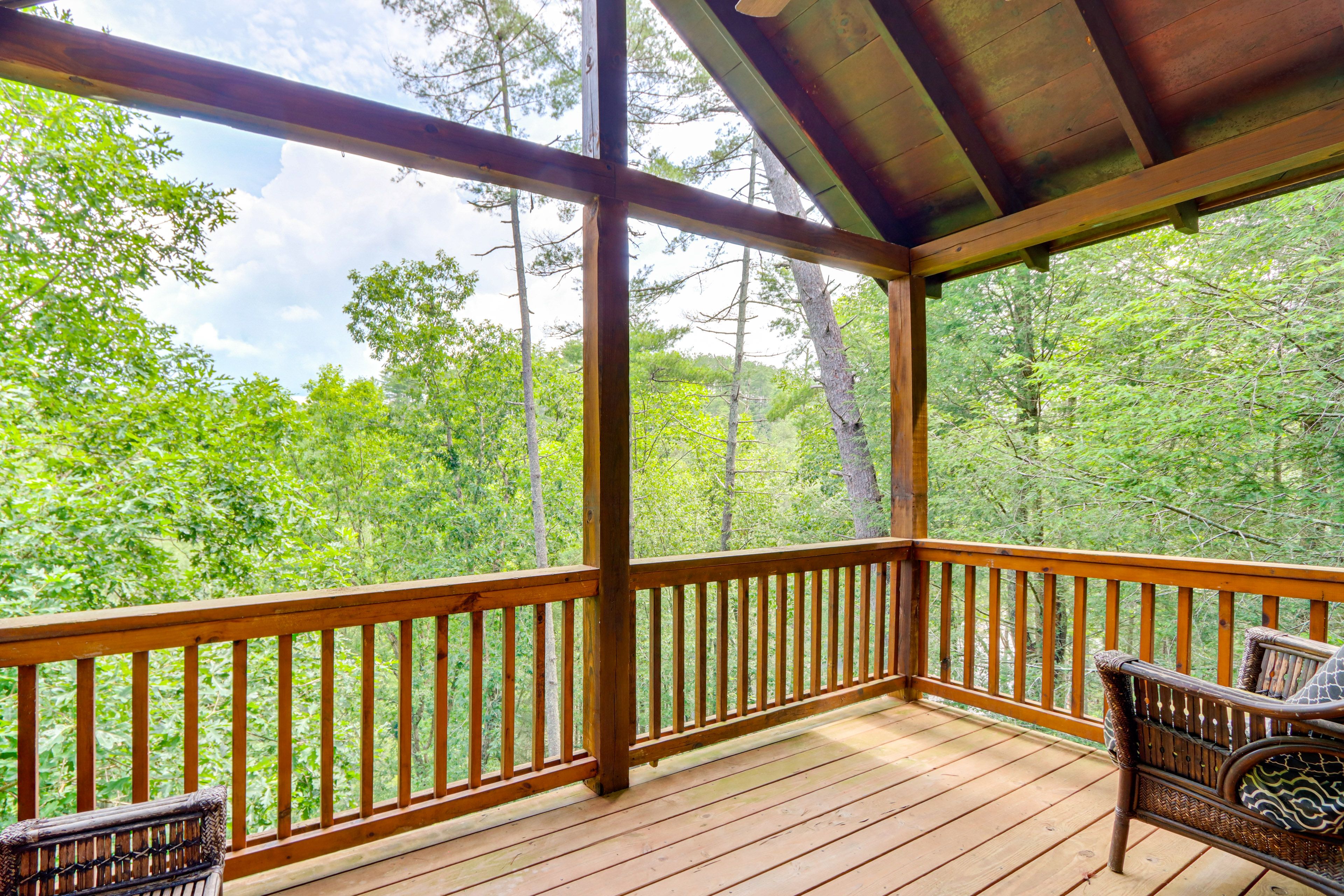 Private Balcony | Upper Level