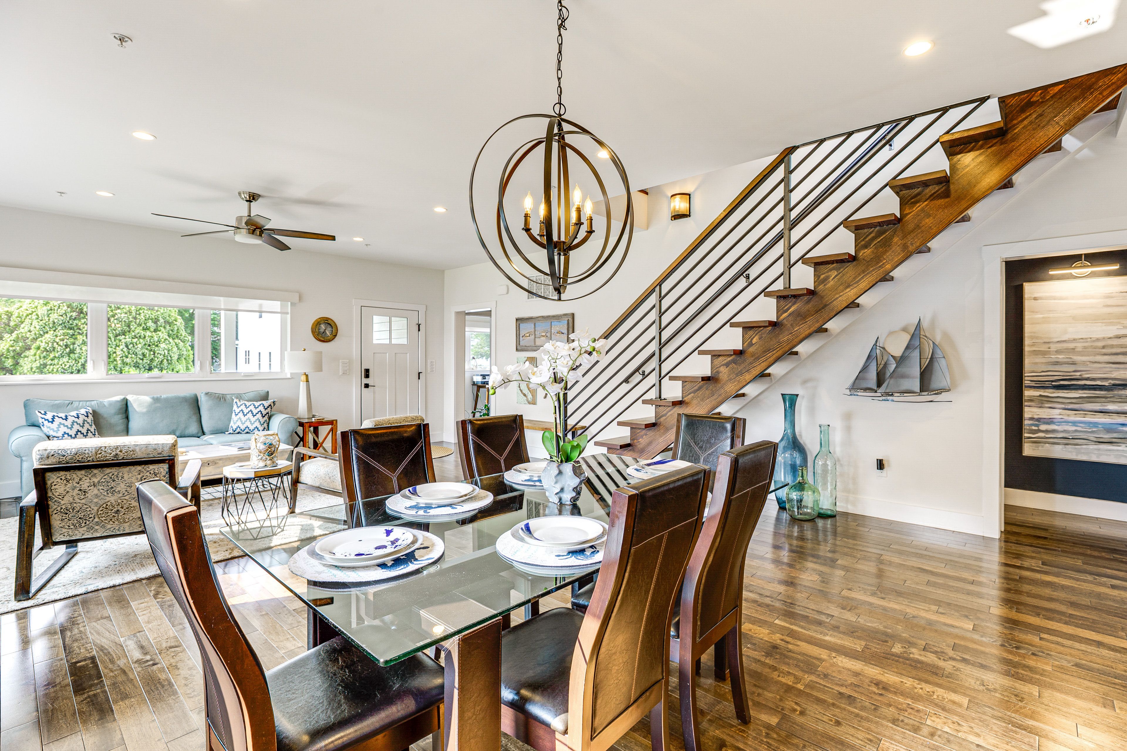 Dining Area | Dishware & Flatware | 1st Floor