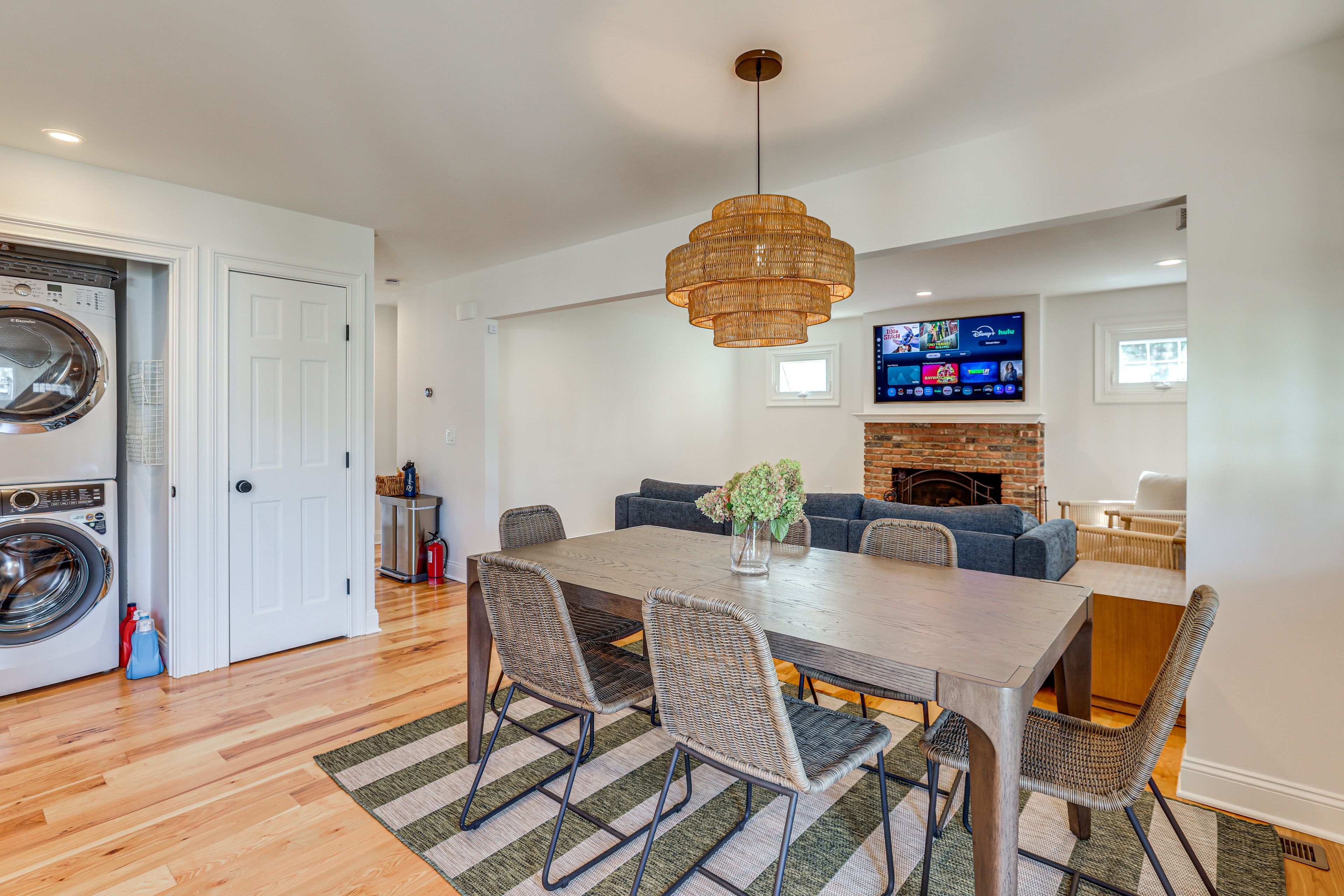Dining Area | 1st Floor | Washer & Dryer Access