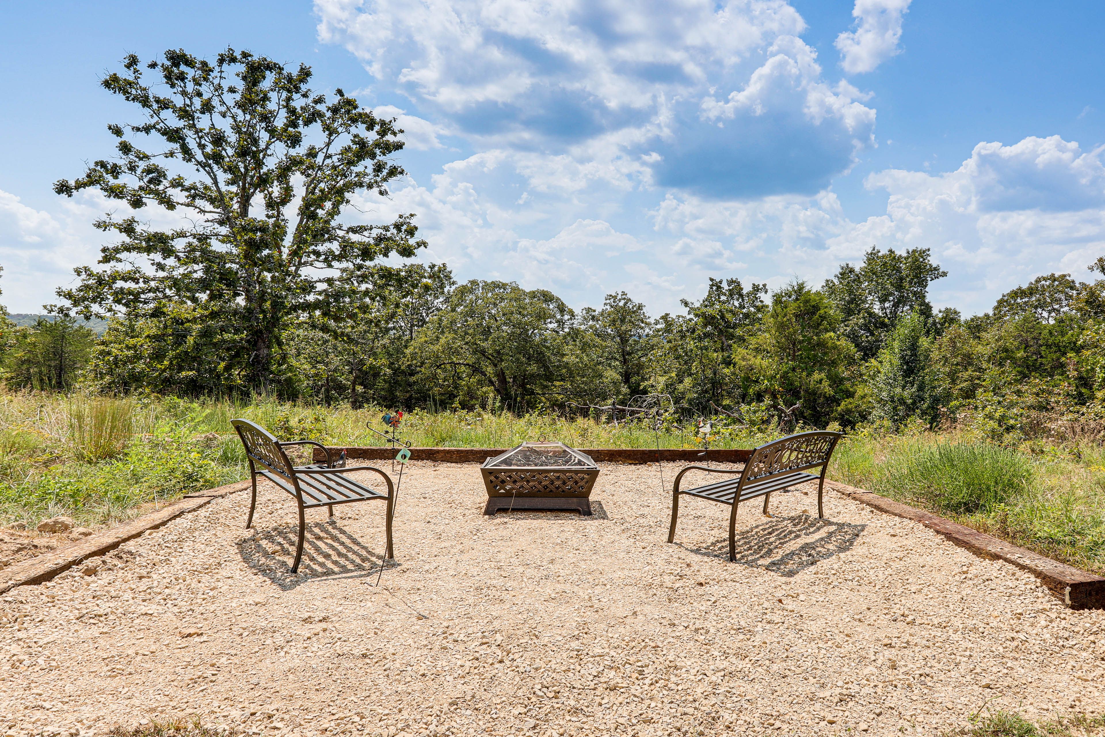Private Backyard Area