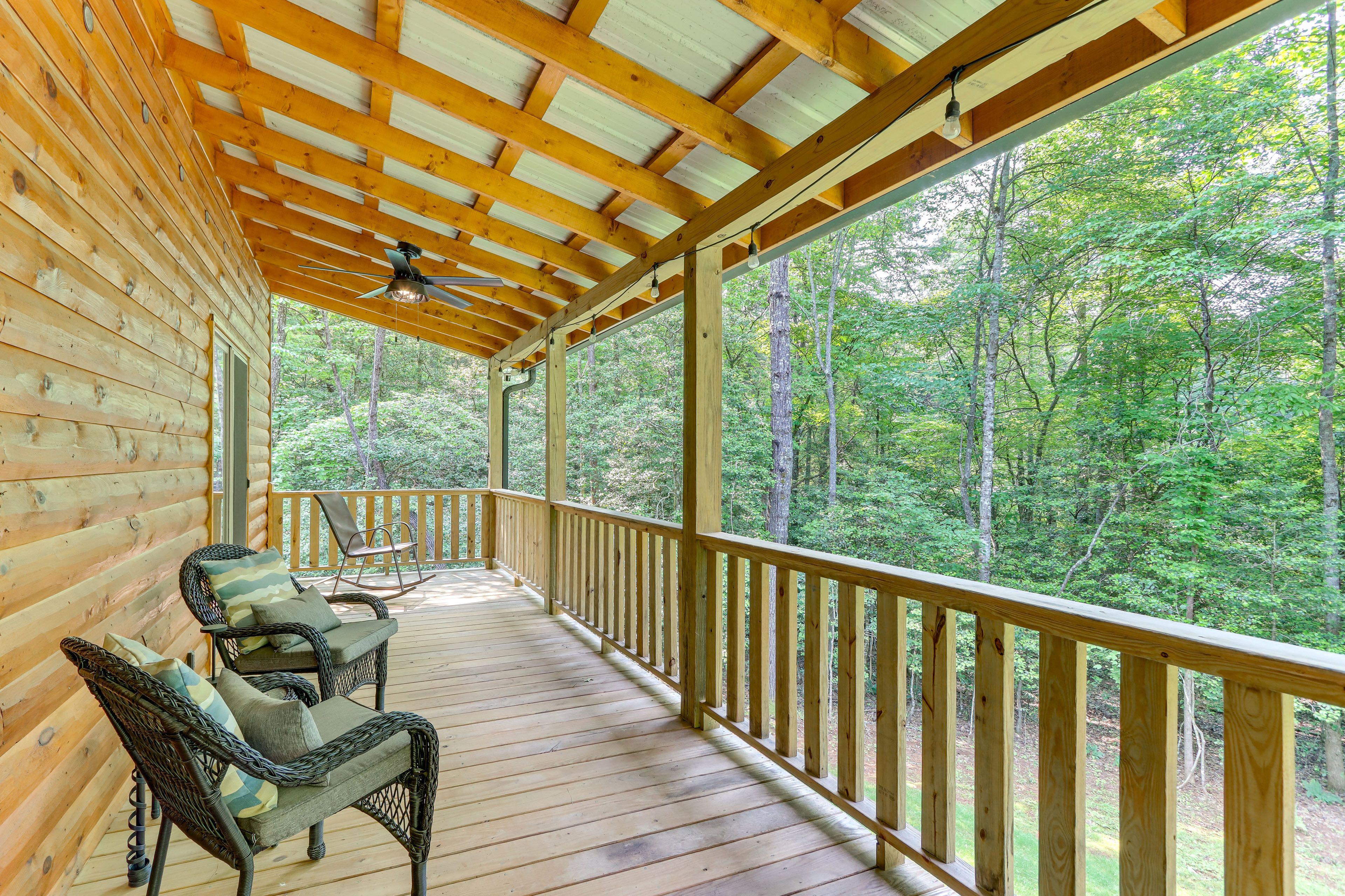 Elevated Covered Deck