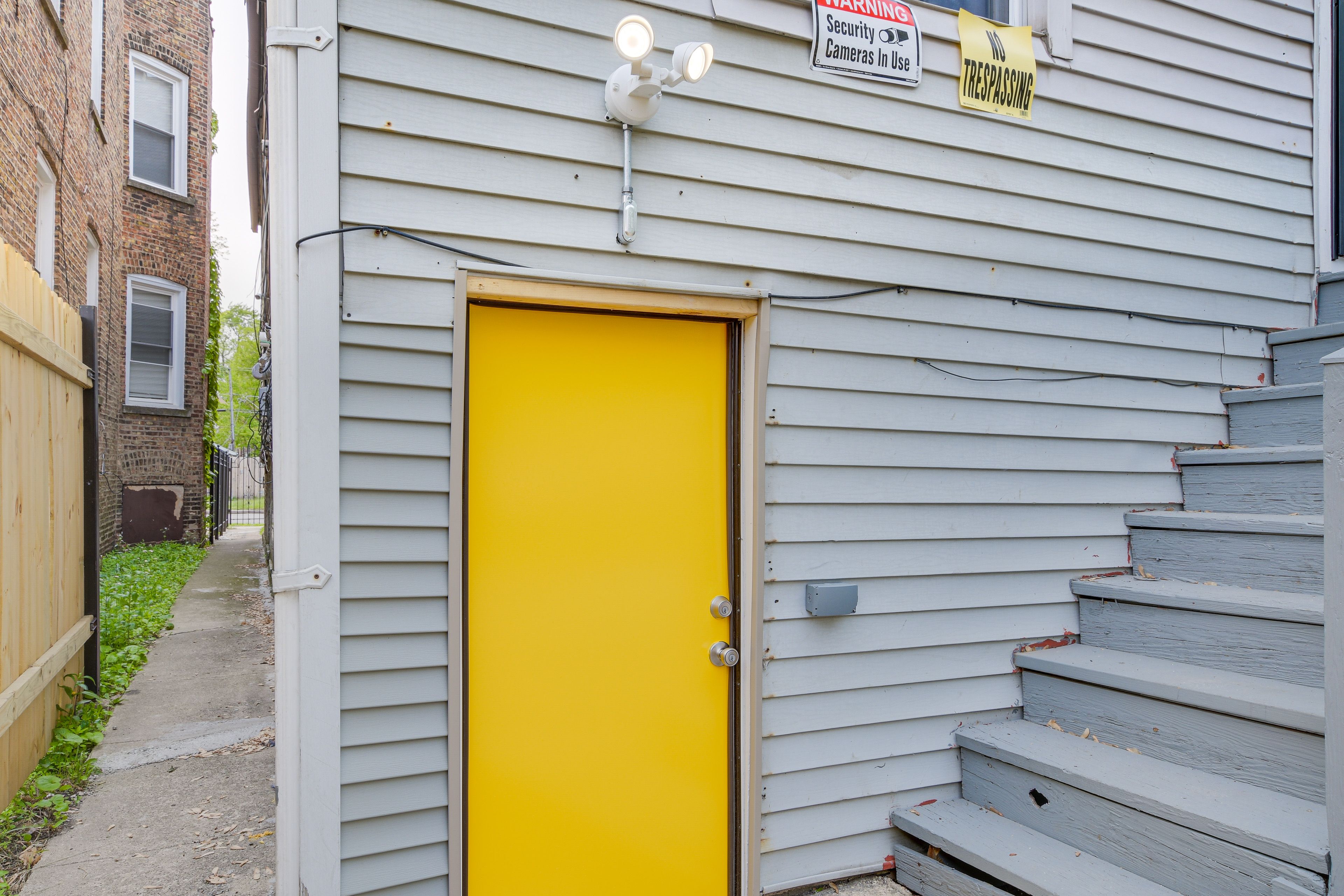 Unit Back Entrance