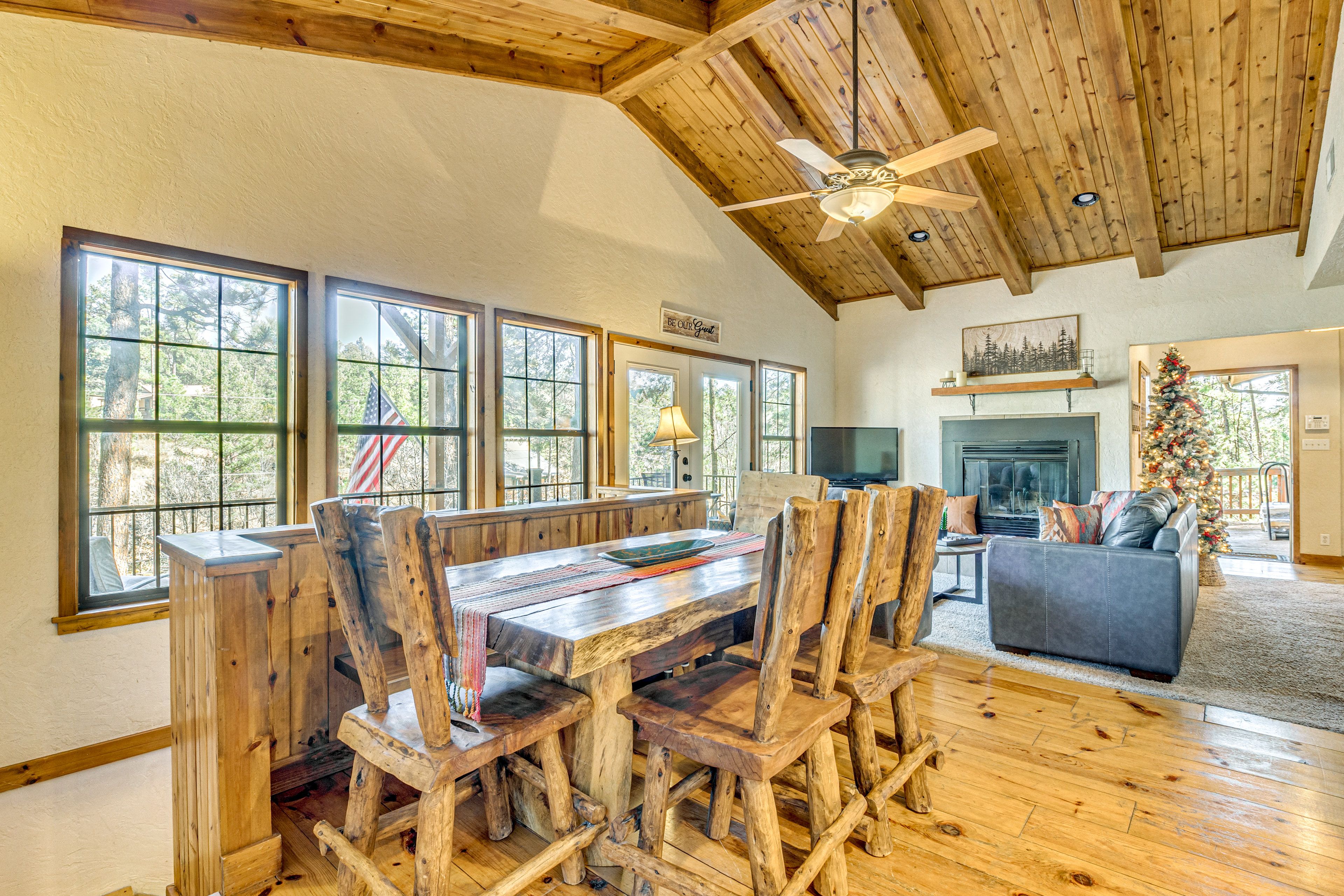 Dining Area | Dishware & Flatware | Central A/C & Heat