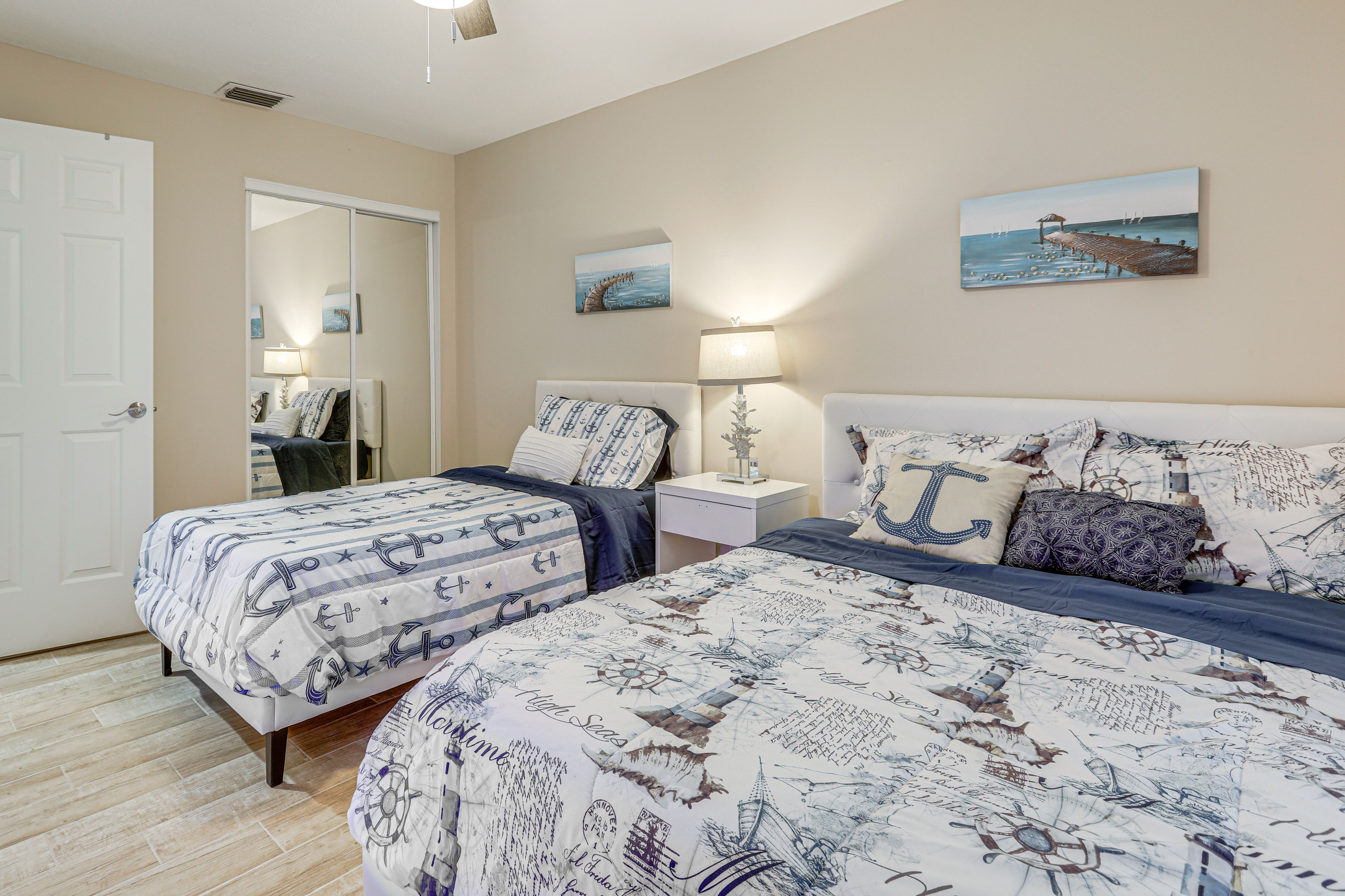 Bedroom 2 | Full Bed | Twin Bed | Linens Provided