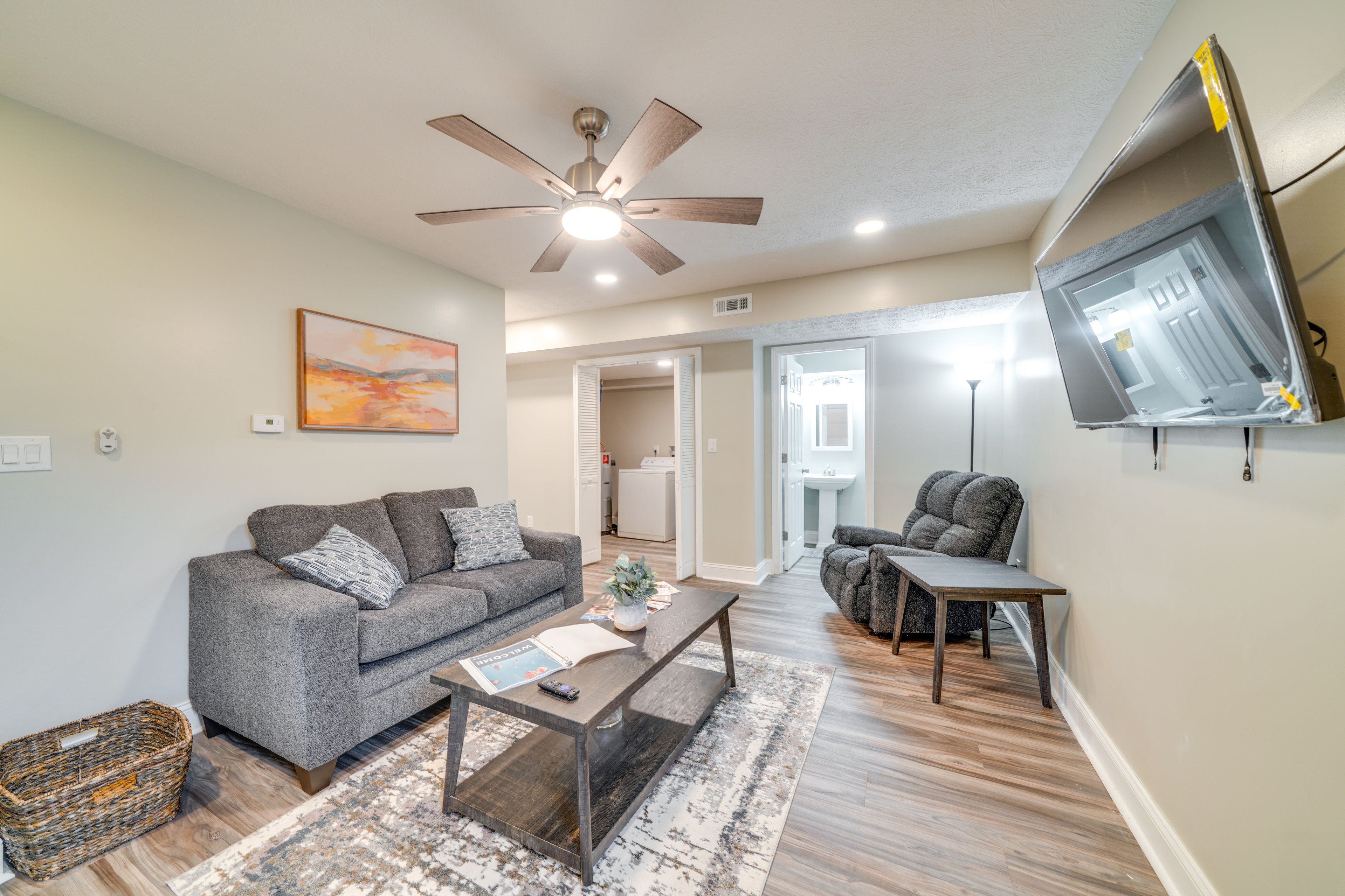 Louisville Vacation Rental | 2BR | 2.5BA | 1,600 Sq Ft | 1 Step to Enter