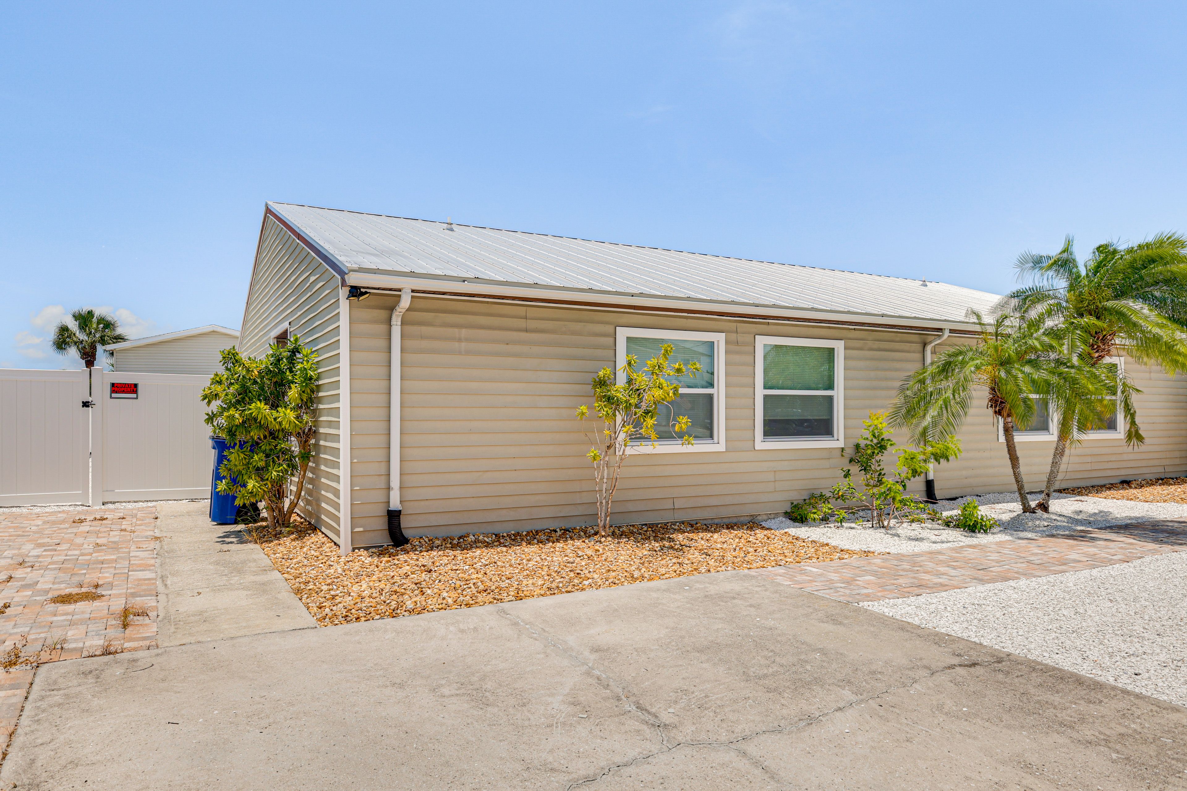 Townhome Exterior | Parking | Driveway (2 Vehicles)