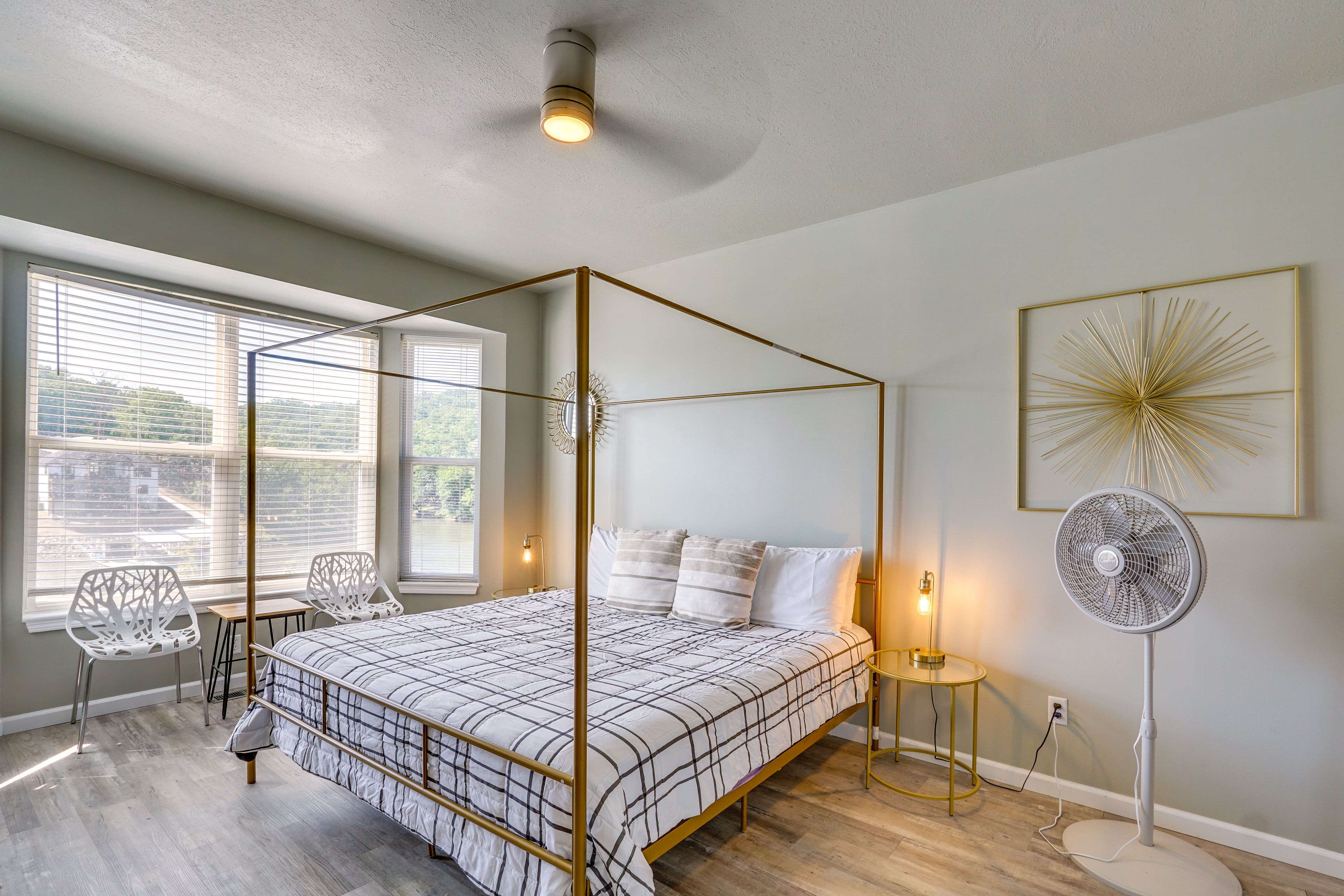 Bedroom 1 | Upper Level | King Bed | Smart TV | Linens Provided
