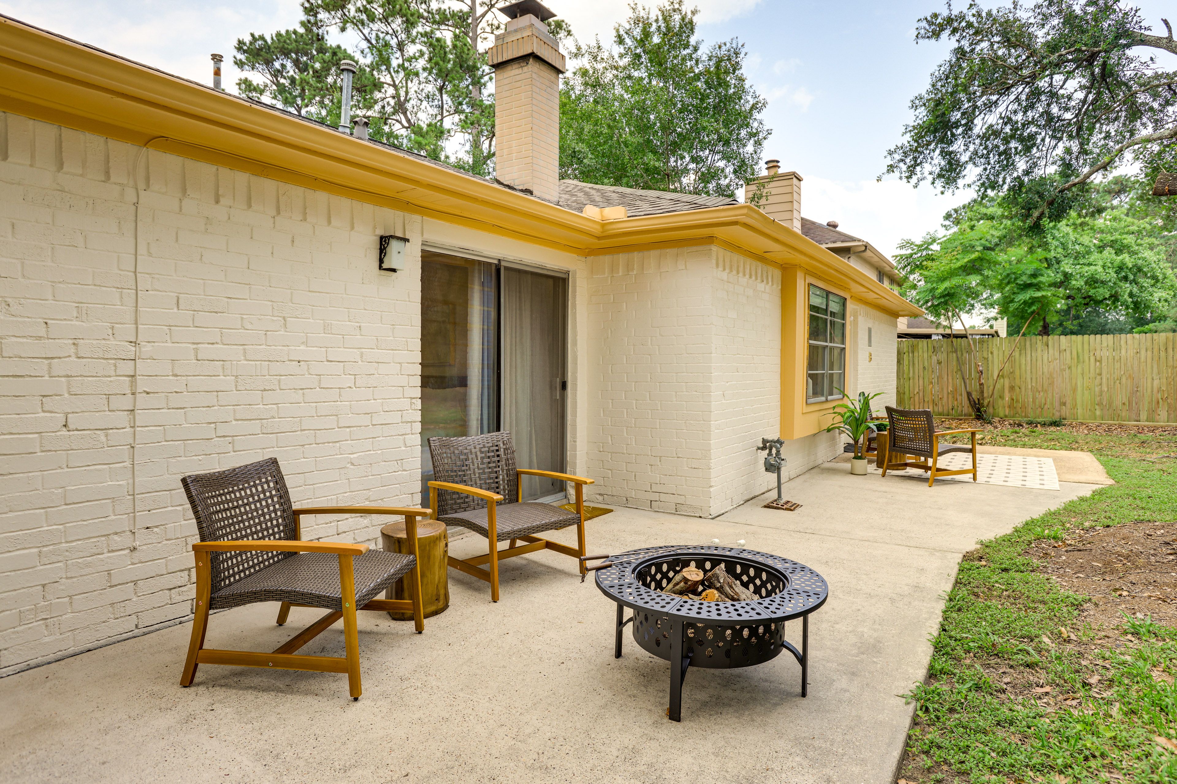 Patio | Fire Pit | Fenced-In Backyard