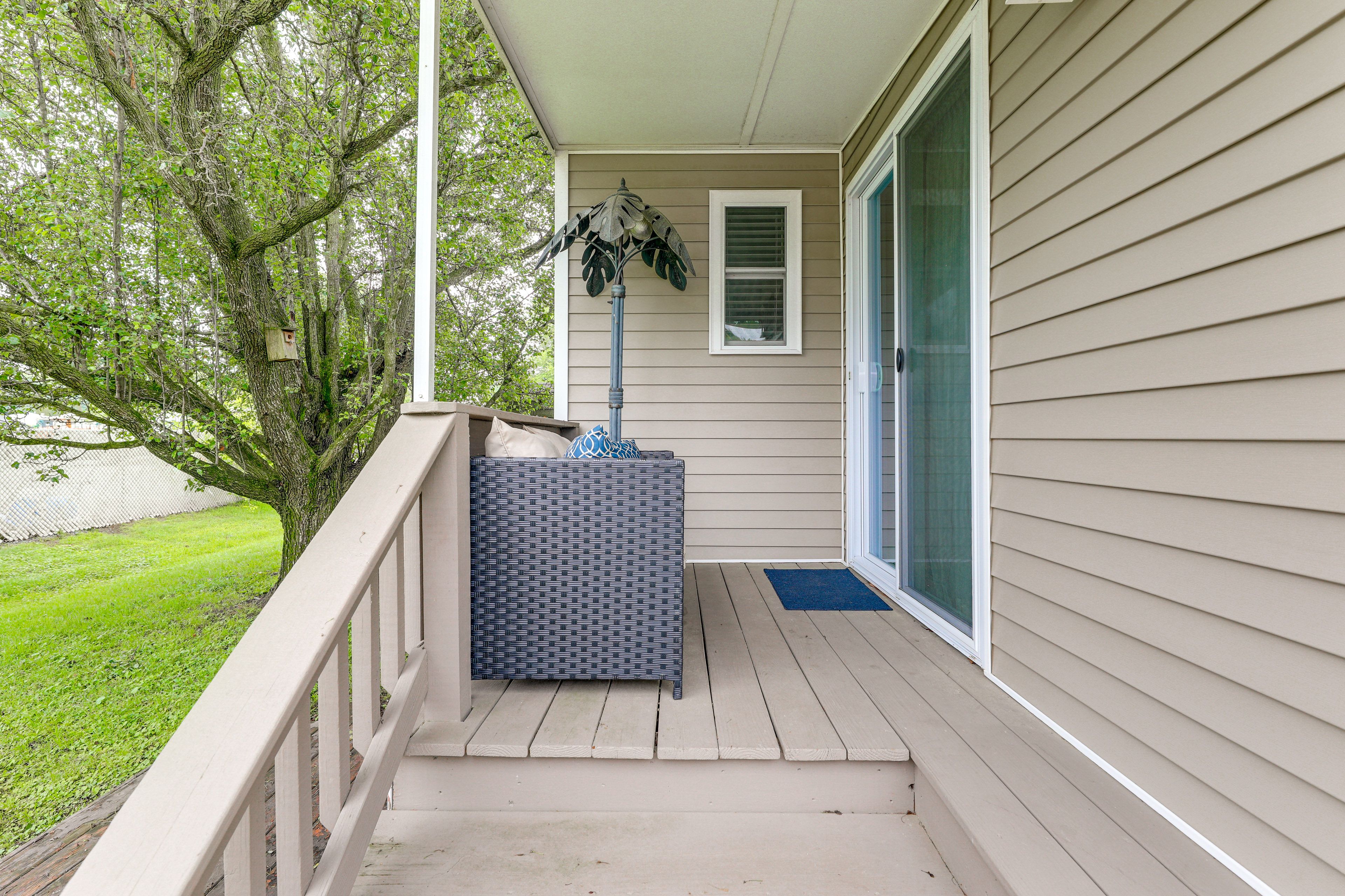 Covered Back Deck