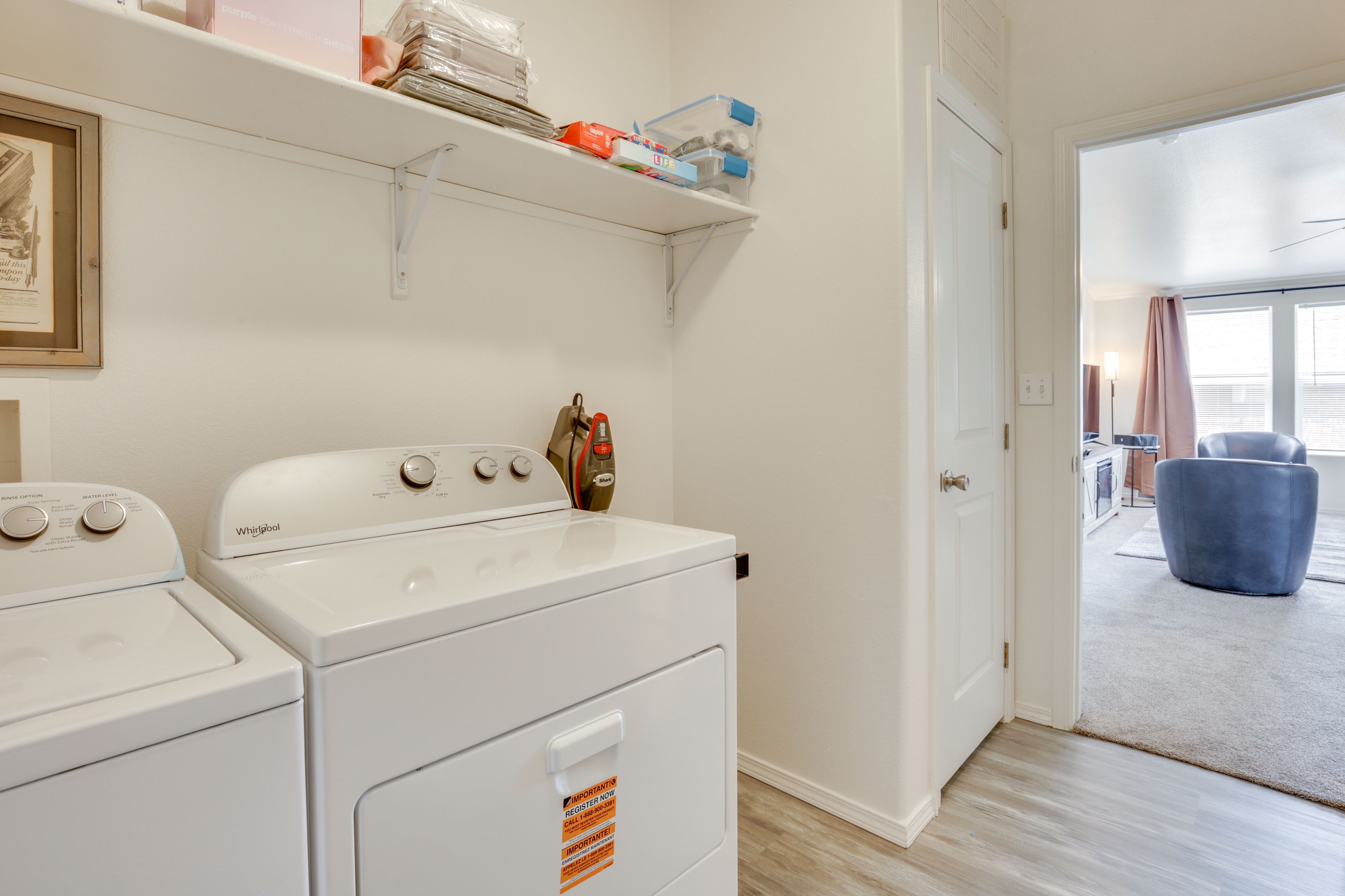 Laundry Room | Iron/Board