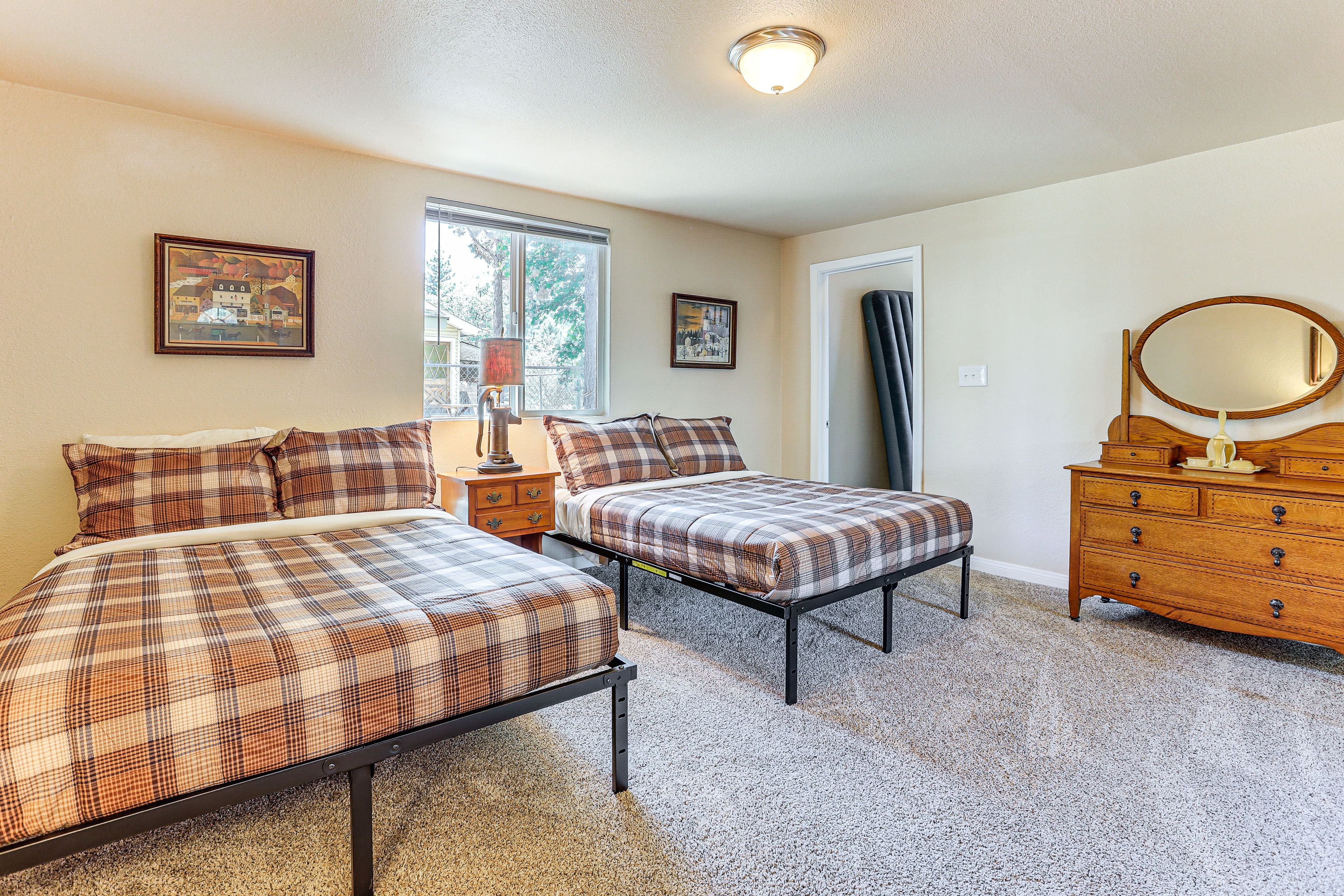 Bedroom 3 | 2 Full Beds | Access to Additional Room