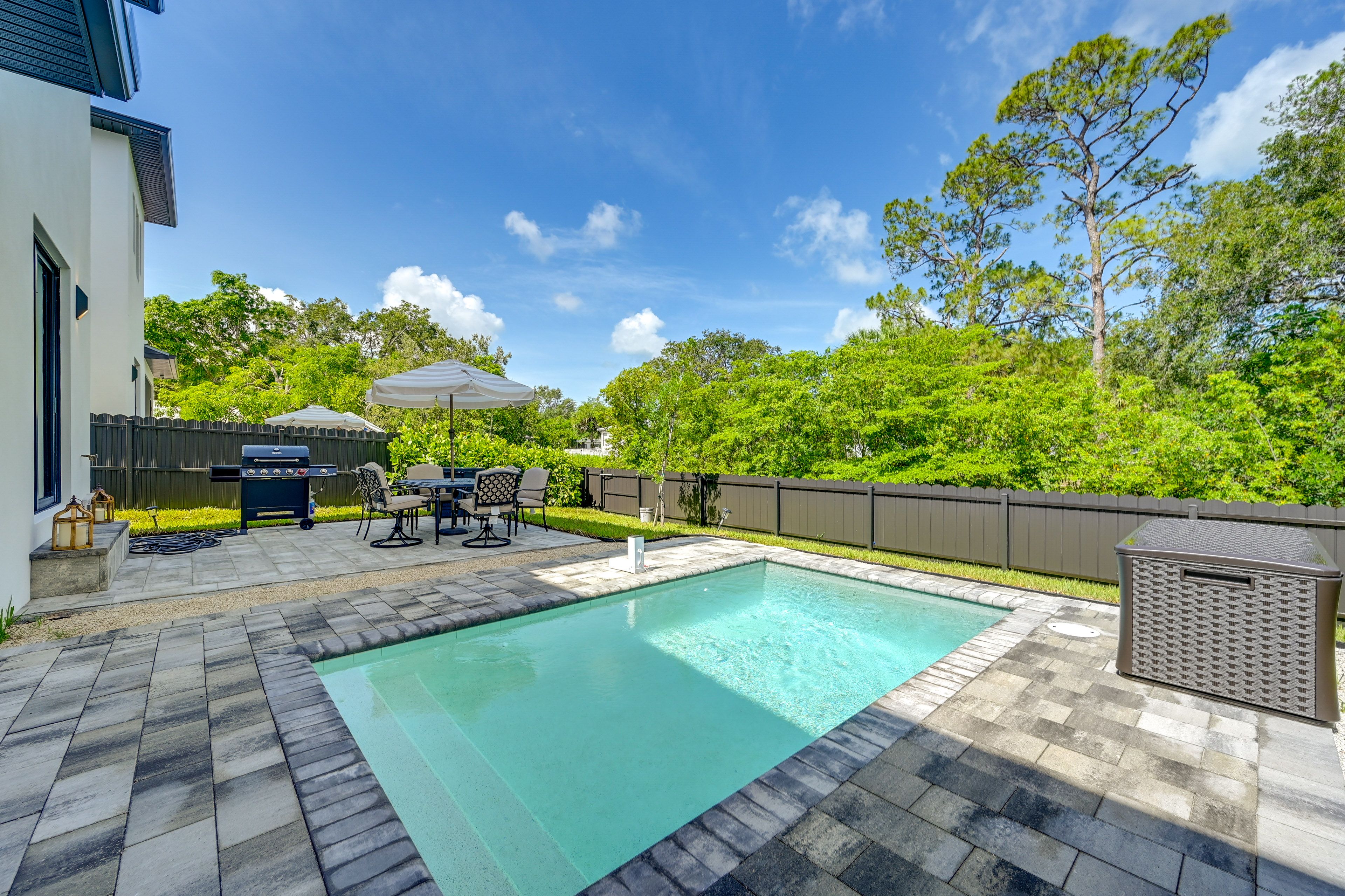 Naples Vacation Rental | 4BR | 3.5BA | 2,800 Sq Ft | 3 Steps to Enter