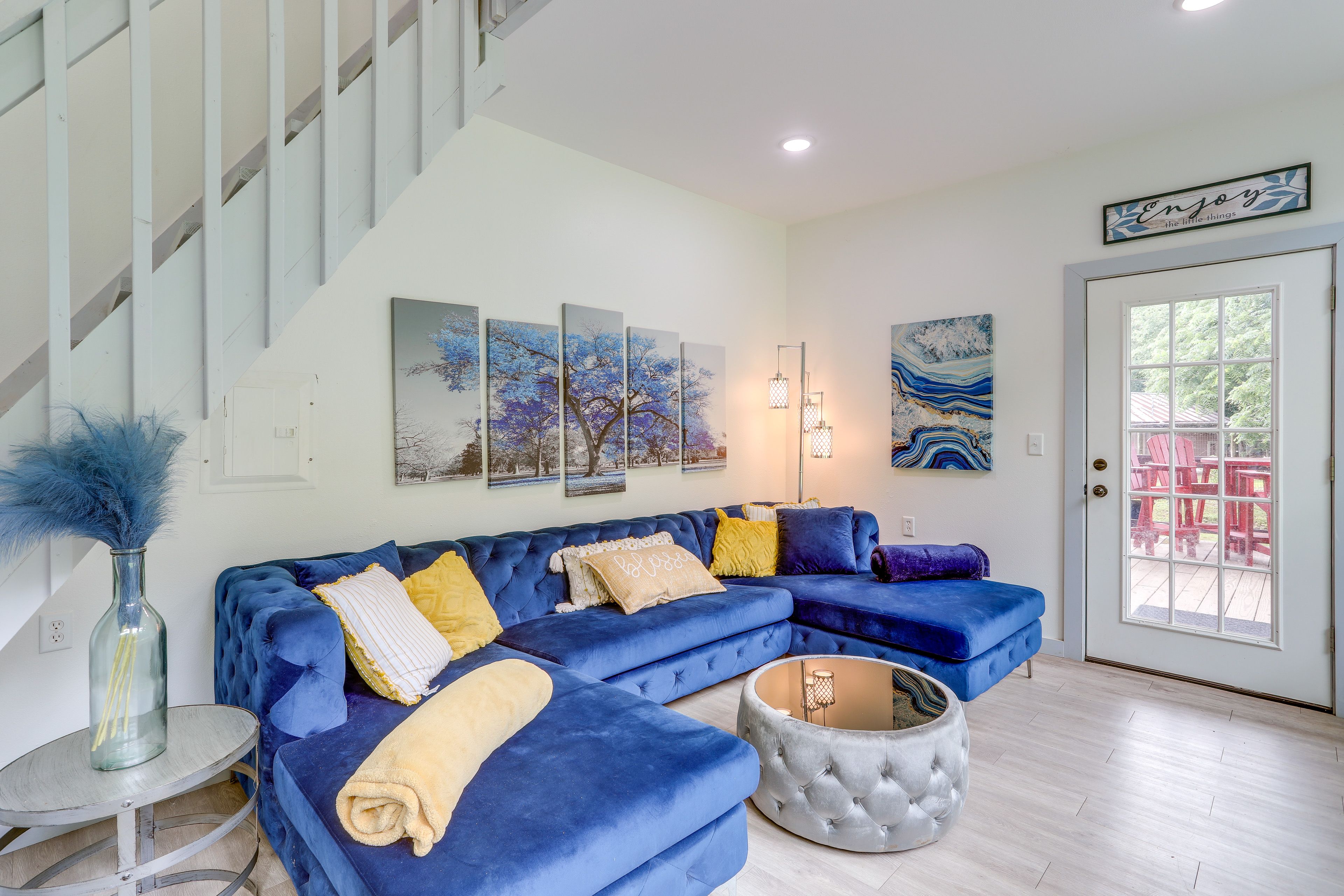 Living Room | Full Sleeper Sofa | Smart TV | 1st Floor
