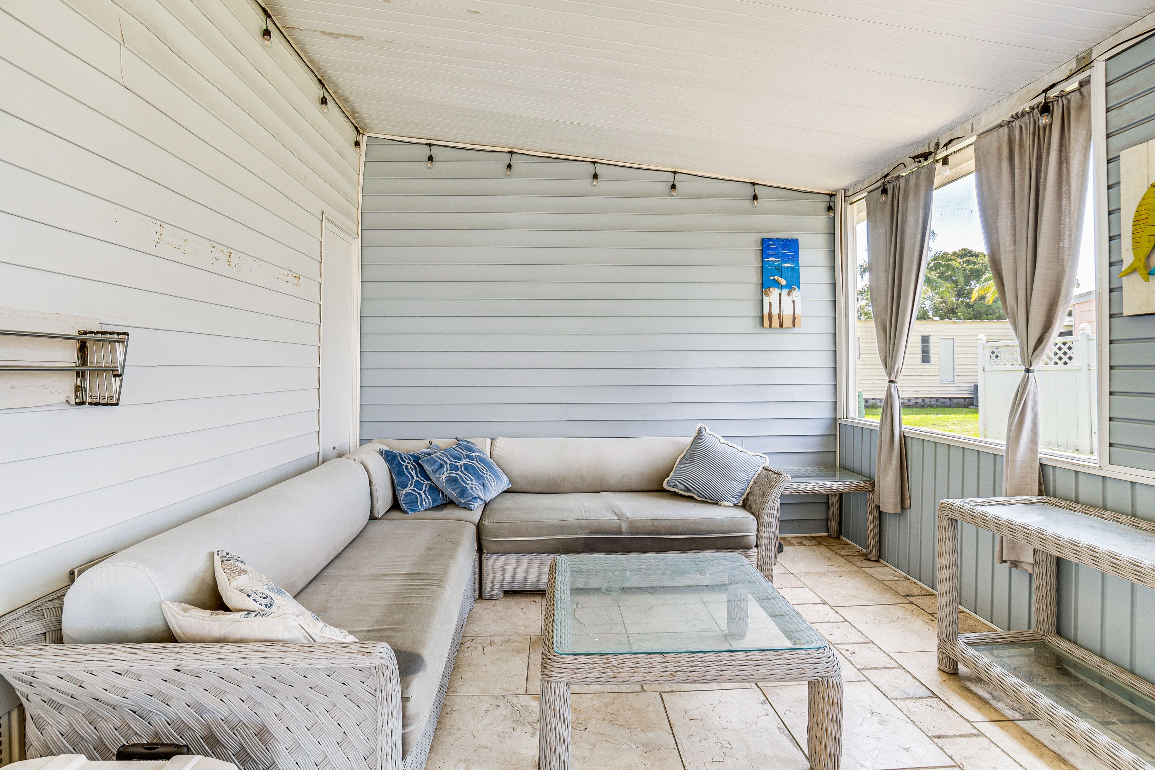 Sarasota Vacation Rental | 3BR | 2BA | 1,300 Sq Ft | 3 Steps to Enter