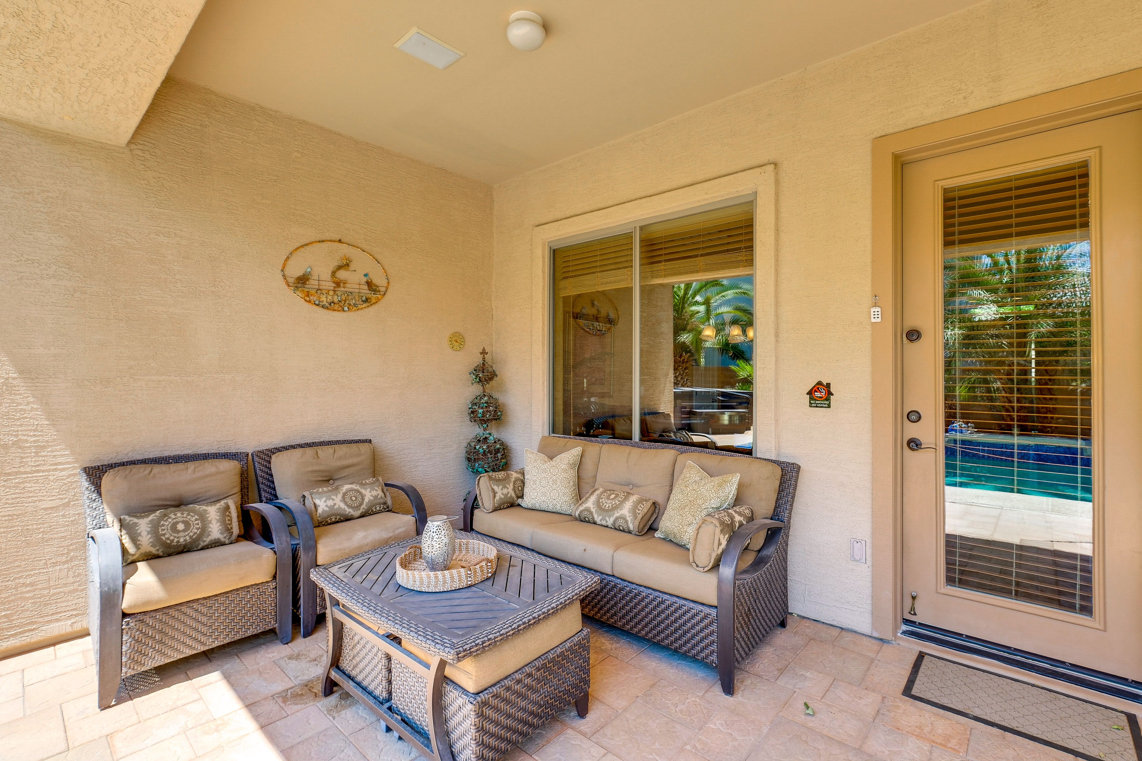 Private Patio | Gas Grill