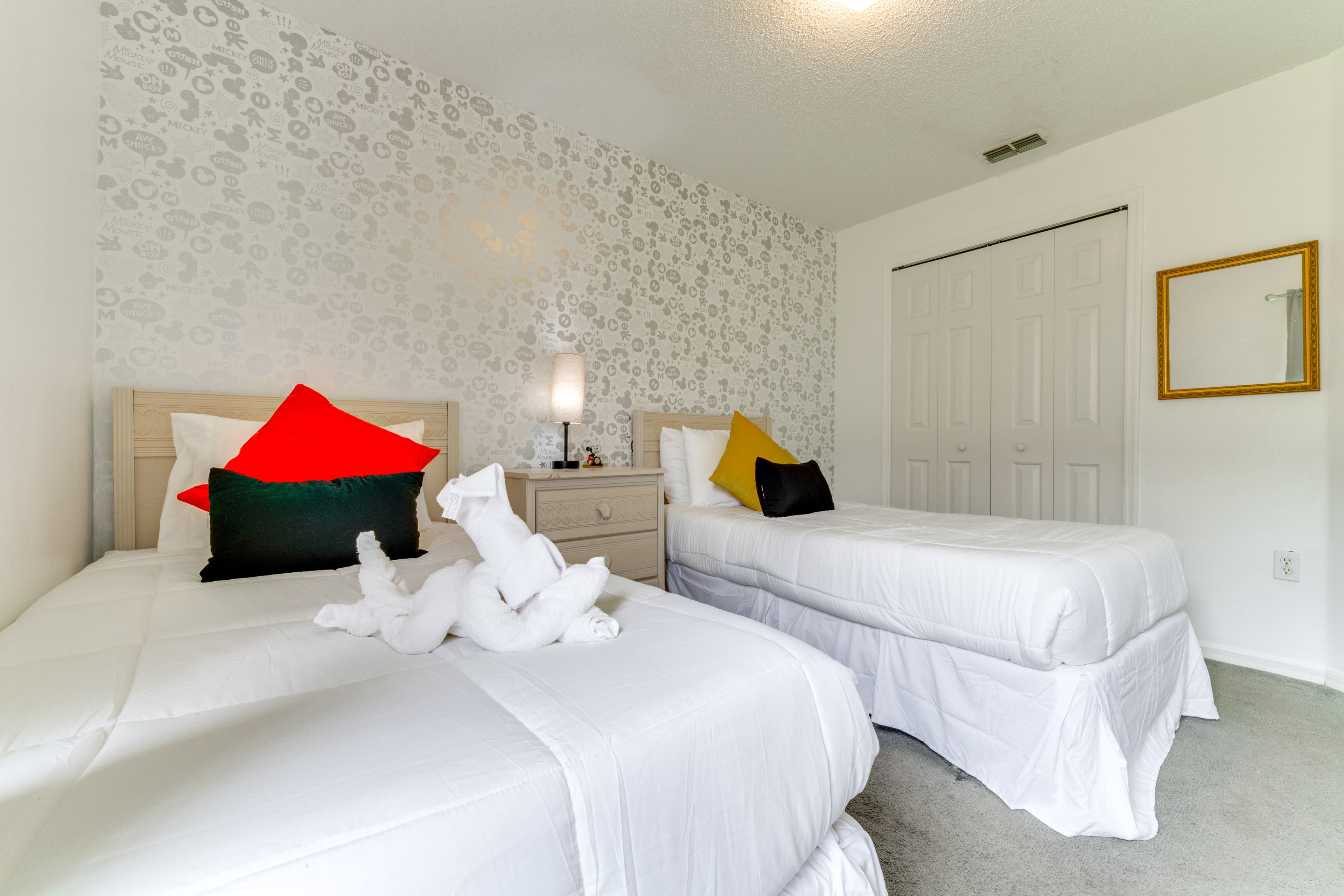 Bedroom 3 | 2 Full Beds