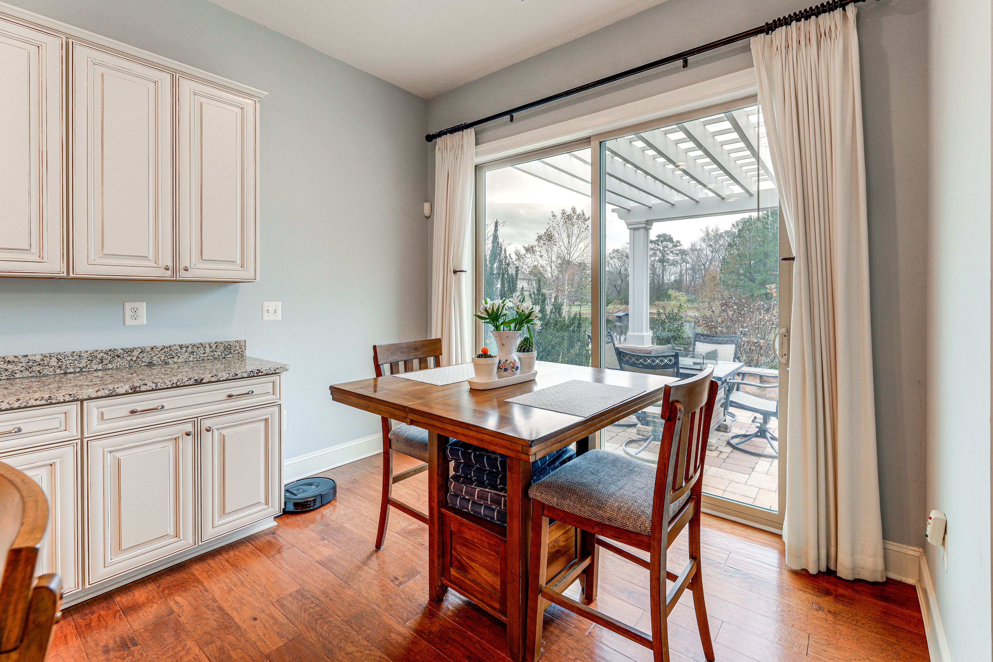 Breakfast Nook | 1st Floor | Patio Access