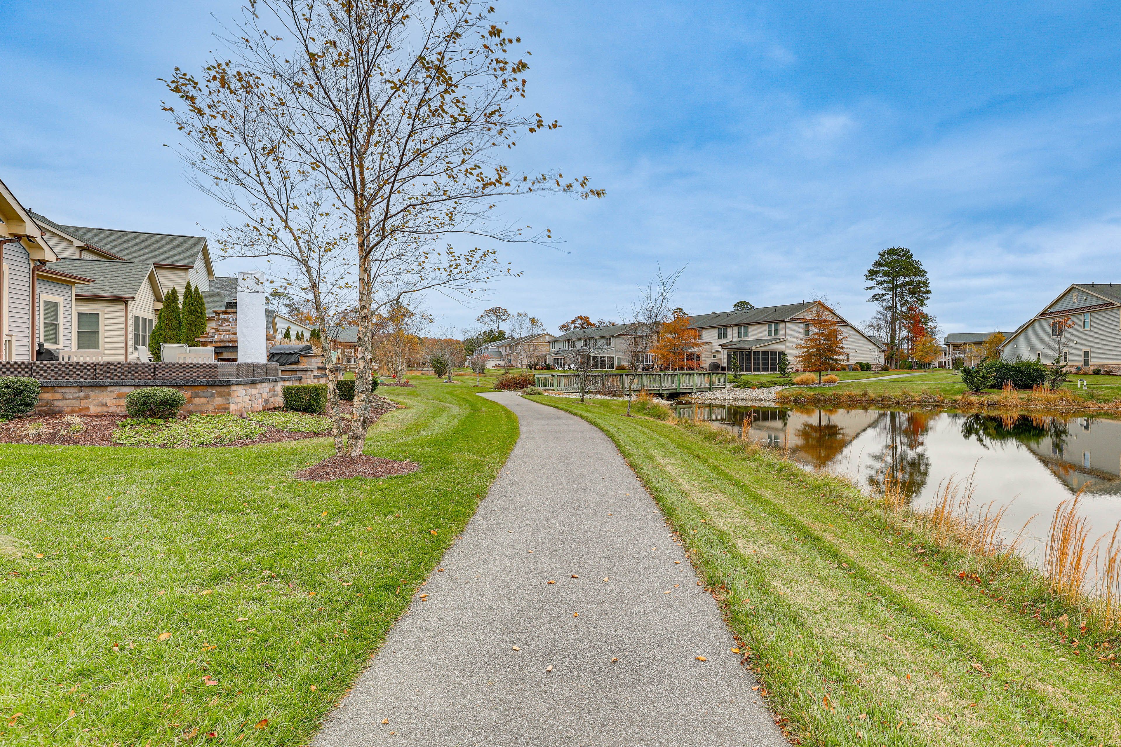 Pond View | Walking Trails On-Site