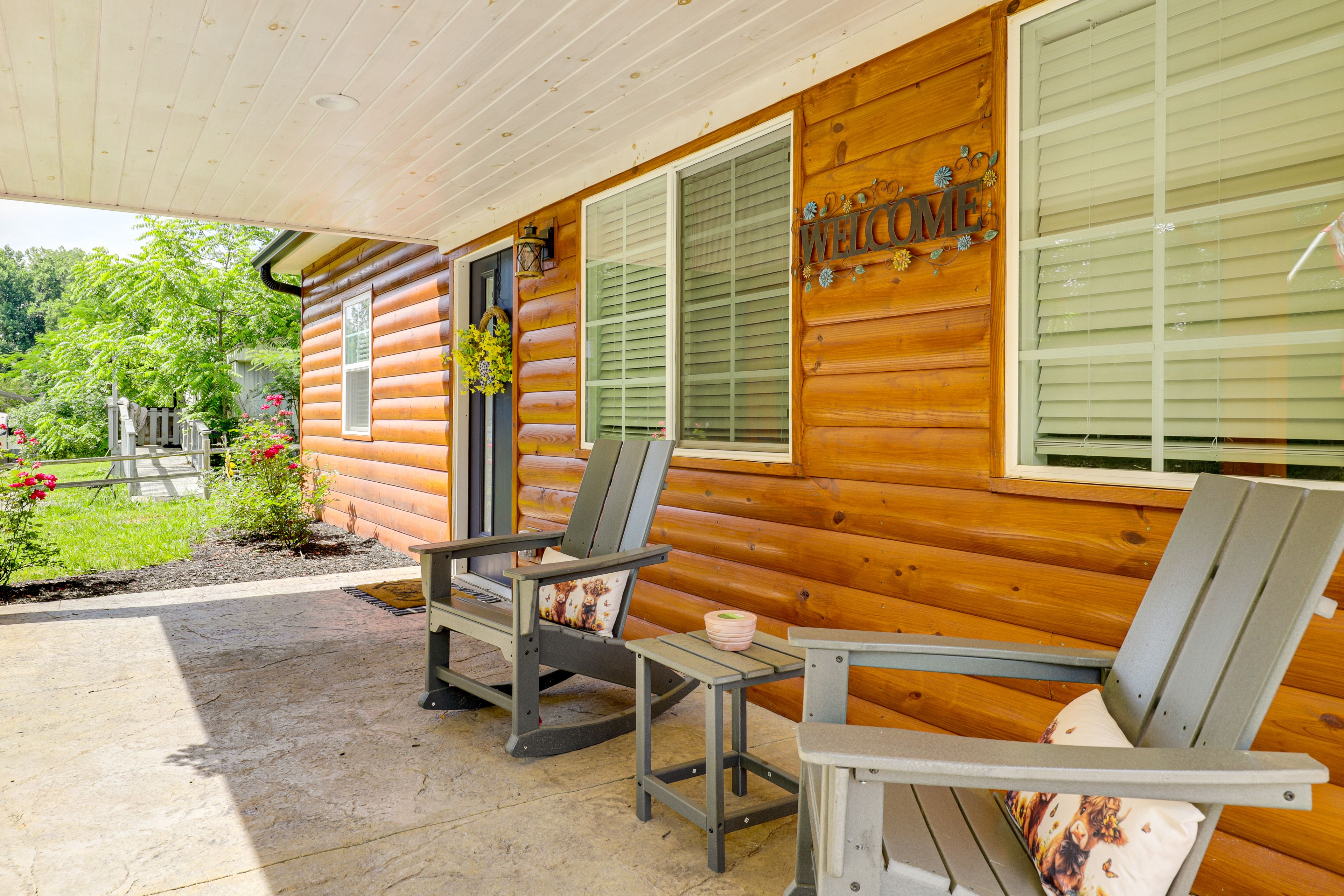 Covered Porch | Rocking Chairs