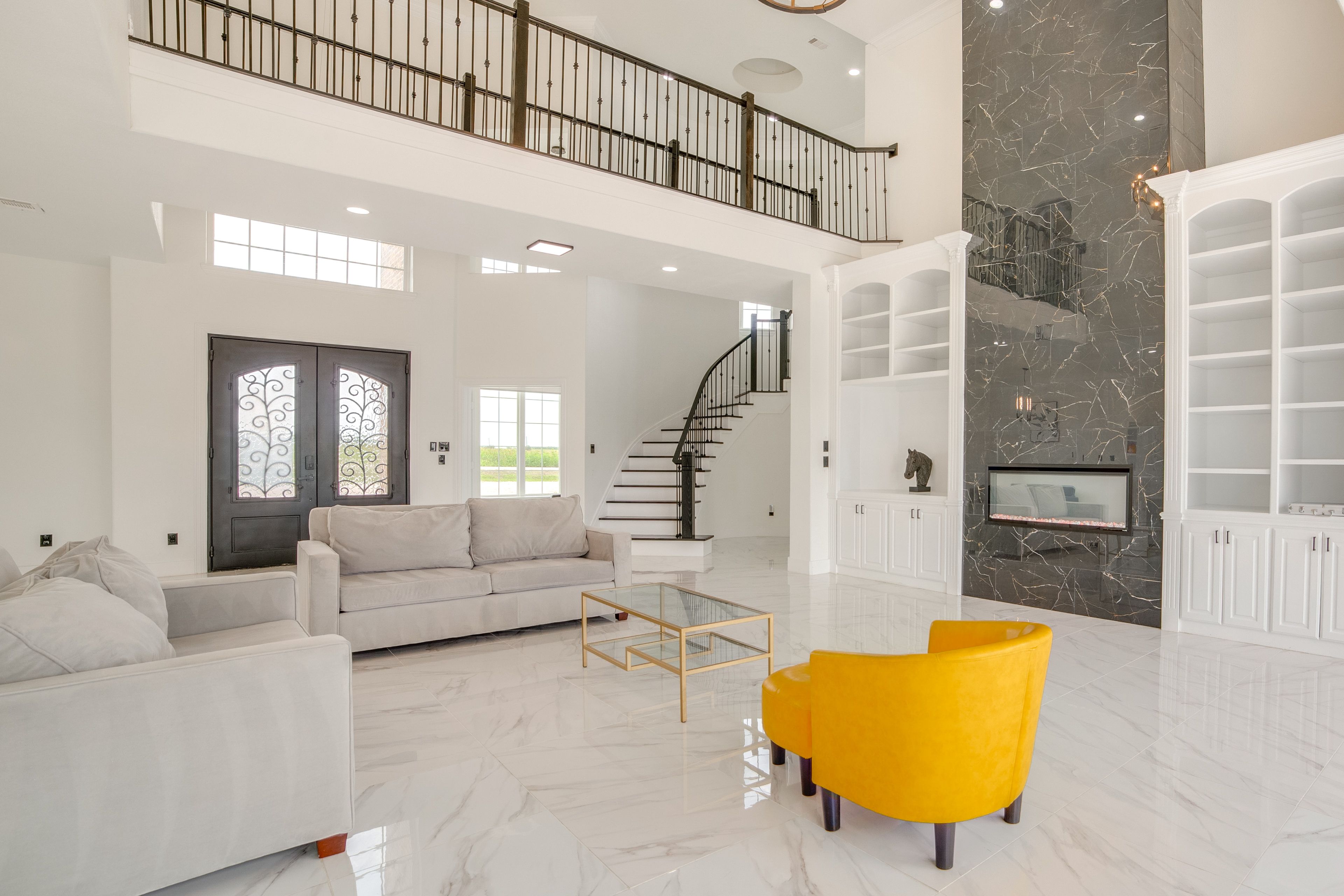 Living Room | Electric Fireplace