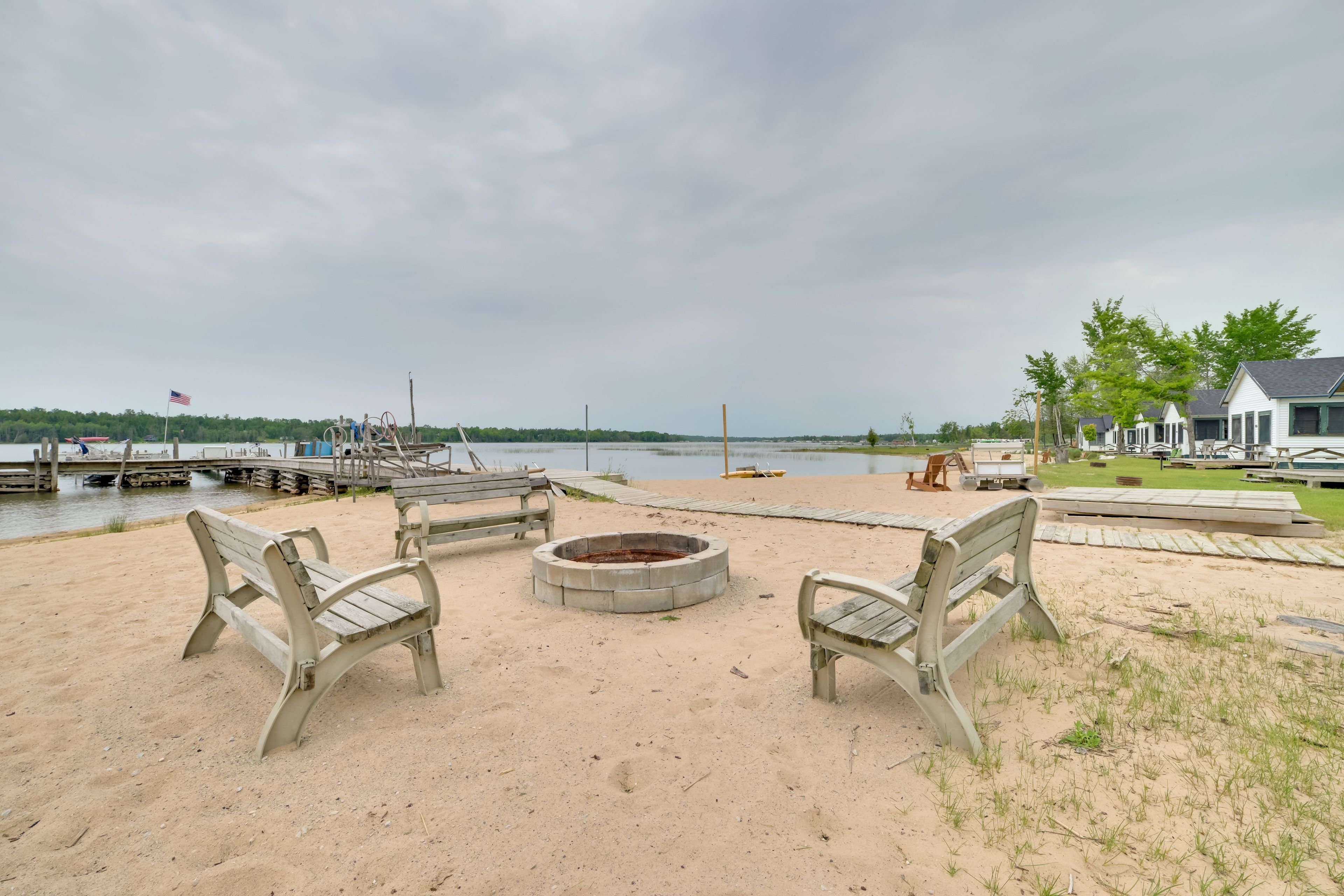 Cedarville Vacation Rental | 2BR | 1BA | 2 Steps to Enter | 500 Sq Ft