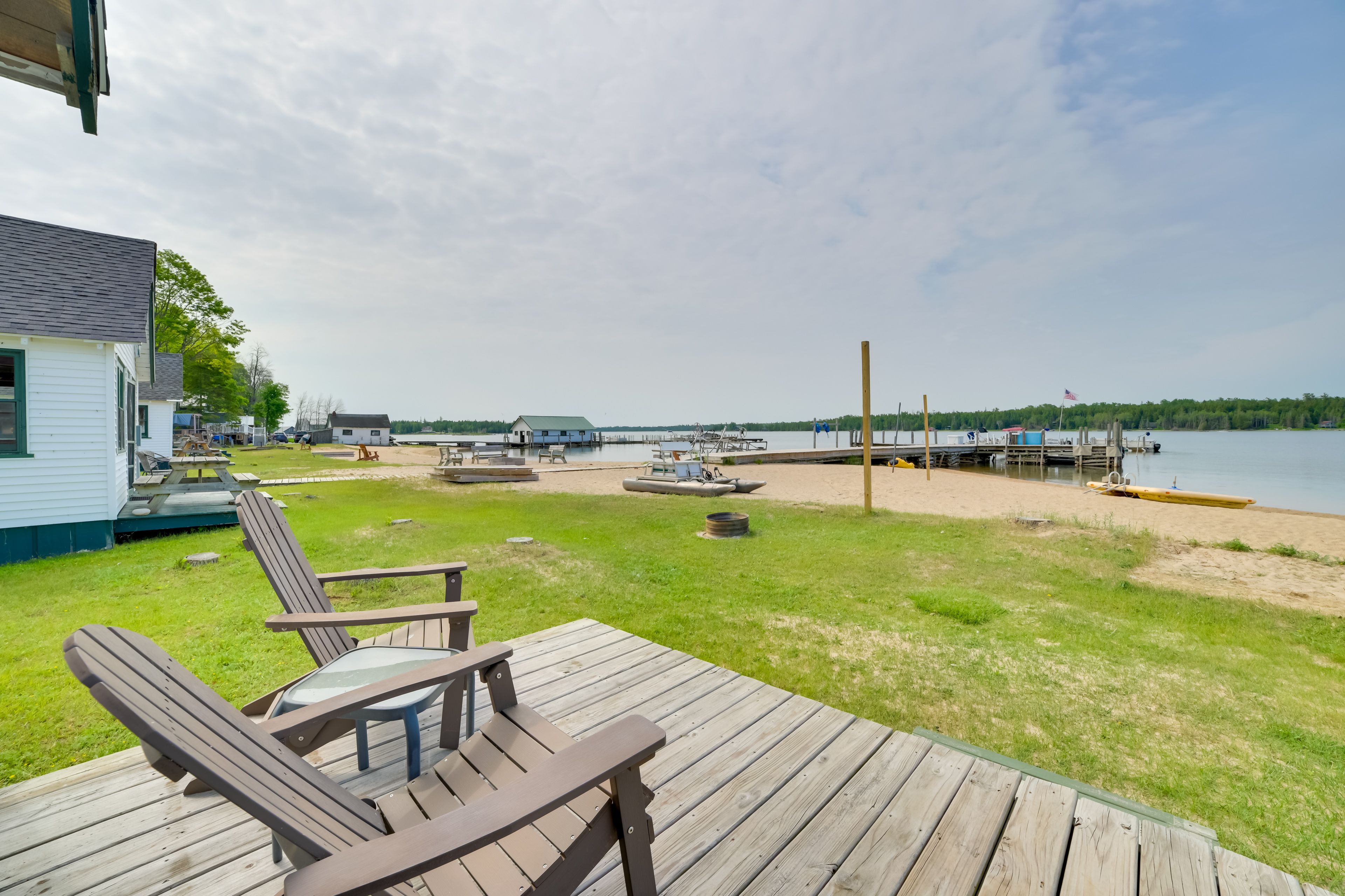 Cedarville Vacation Rental | 2BR | 1BA | 2 Steps to Enter | 500 Sq Ft