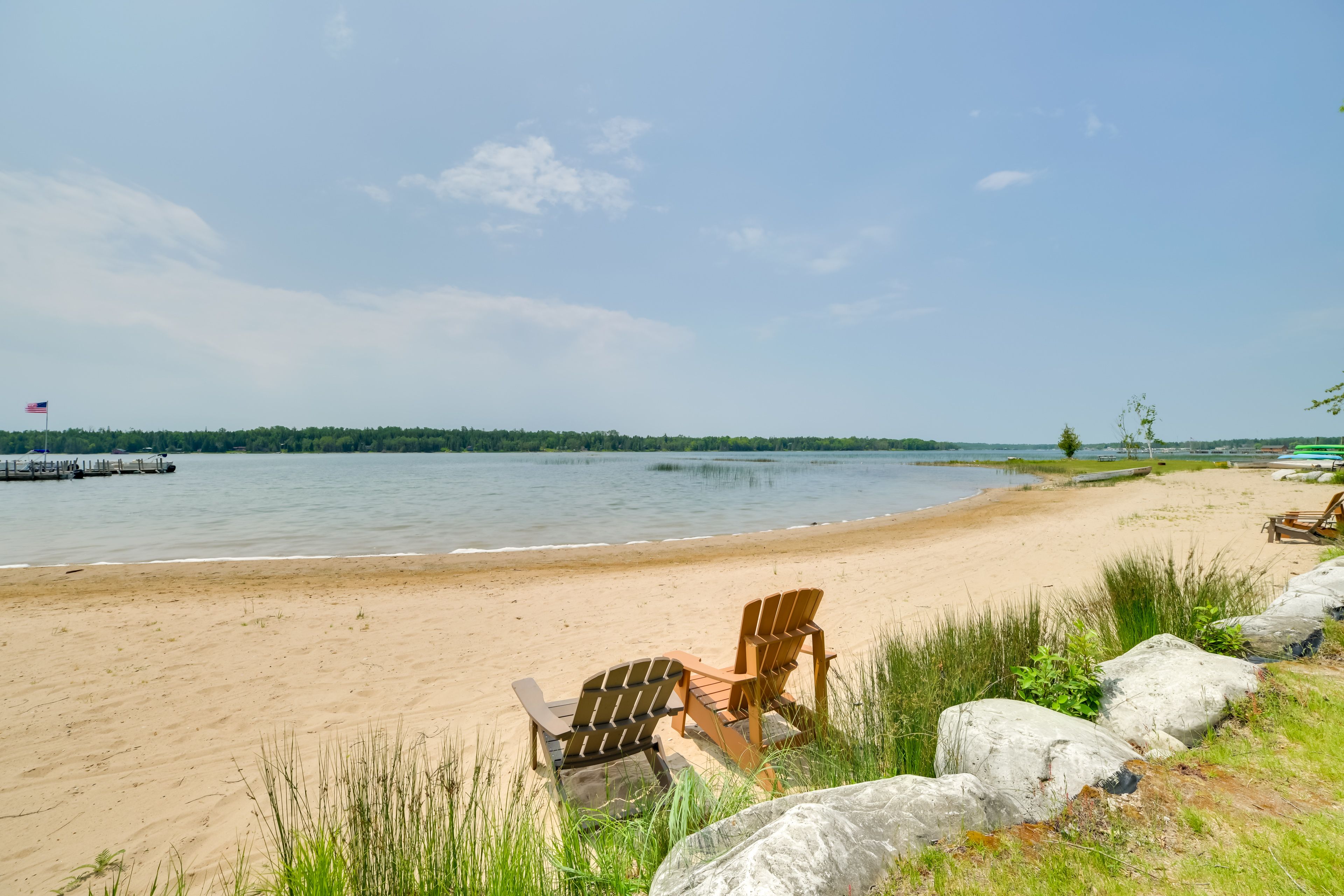 Cedarville Vacation Rental | 2BR | 1BA | 512 Sq Ft | 2 Steps to Enter