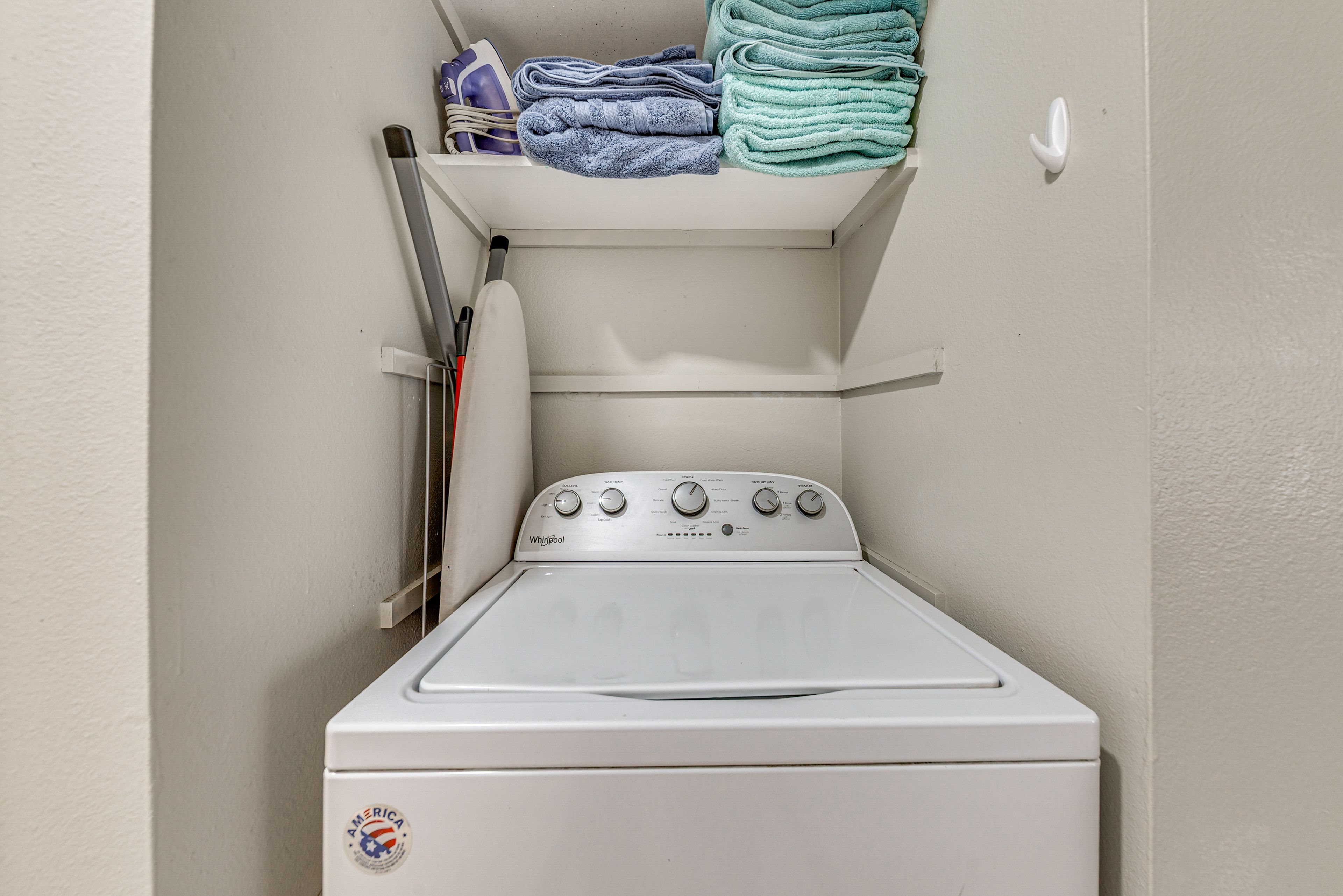 Laundry Area | Basement | Iron/Board