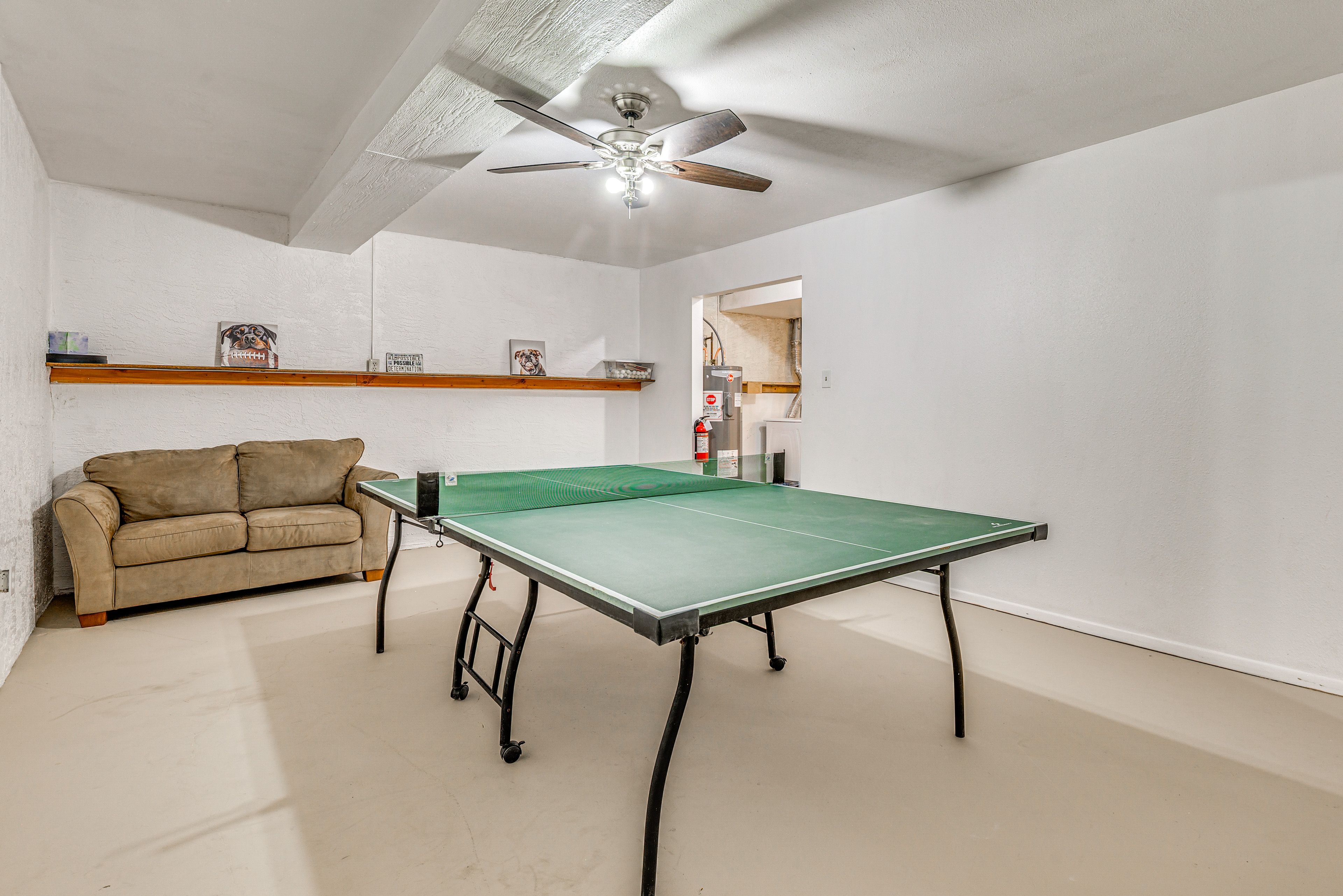 Game Room | Basement | Ping-Pong Table | Foosball Table