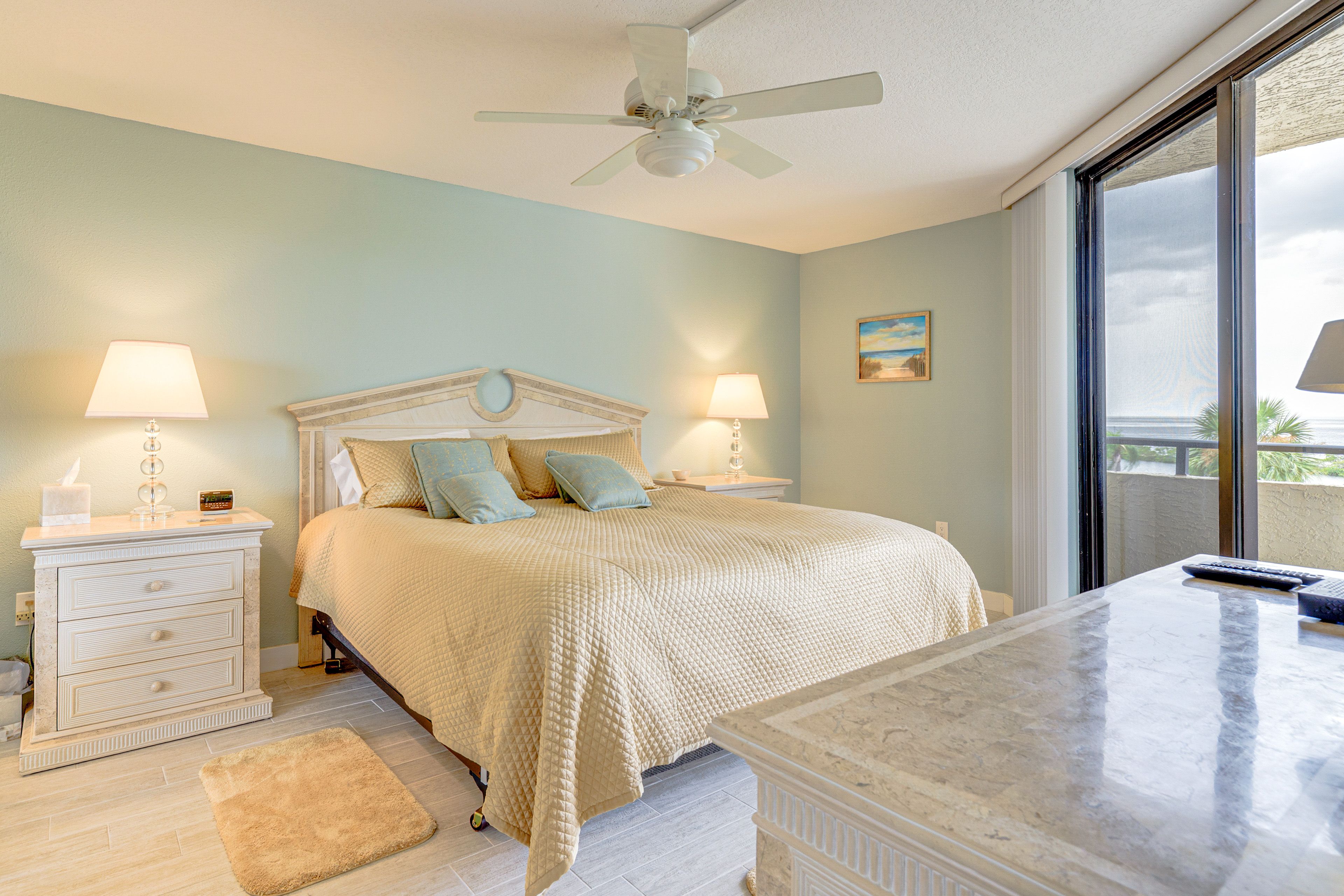 Bedroom 1 | King Bed | Linens Provided | En-Suite Bathroom