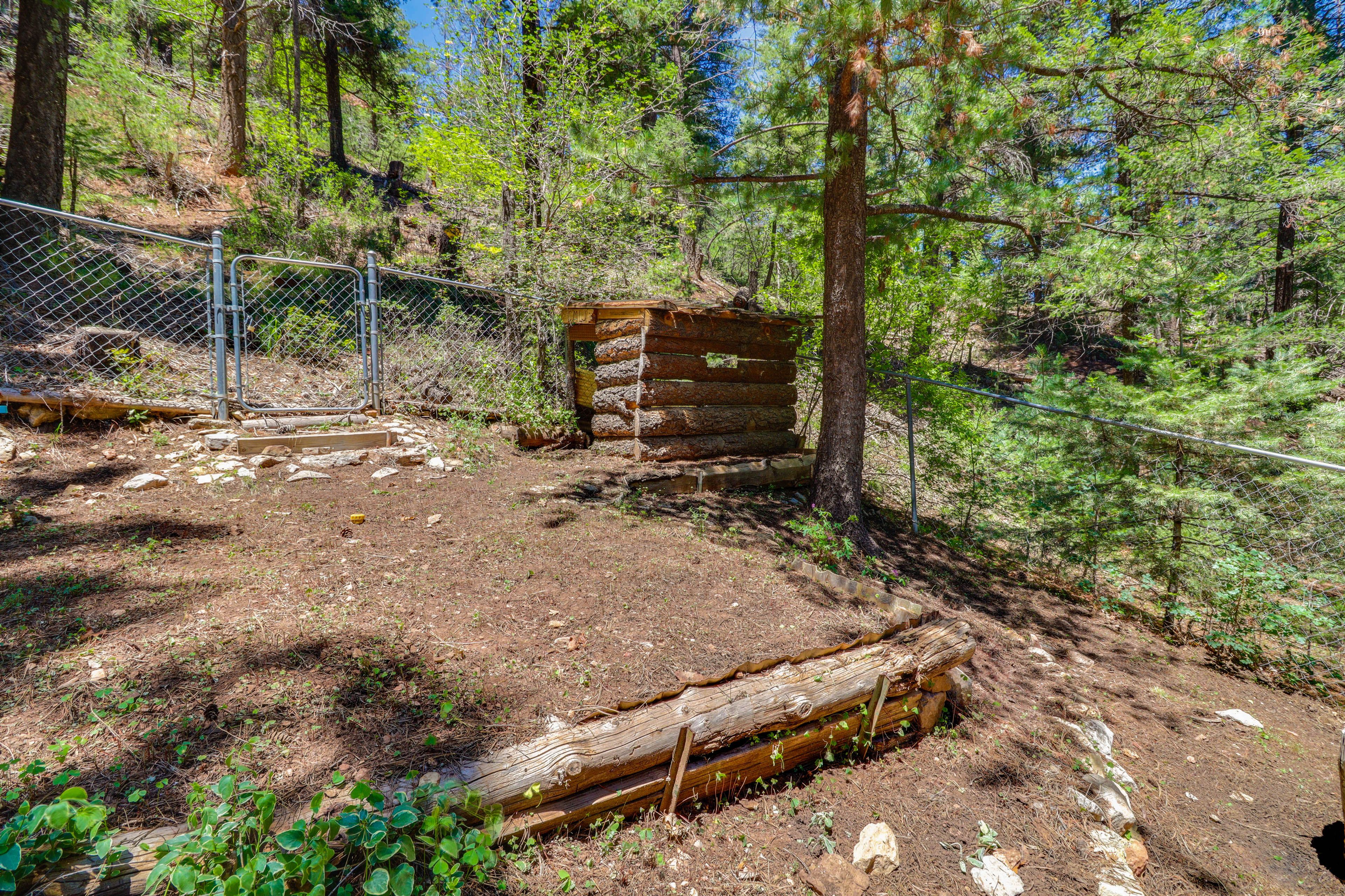 Fenced Front Yard