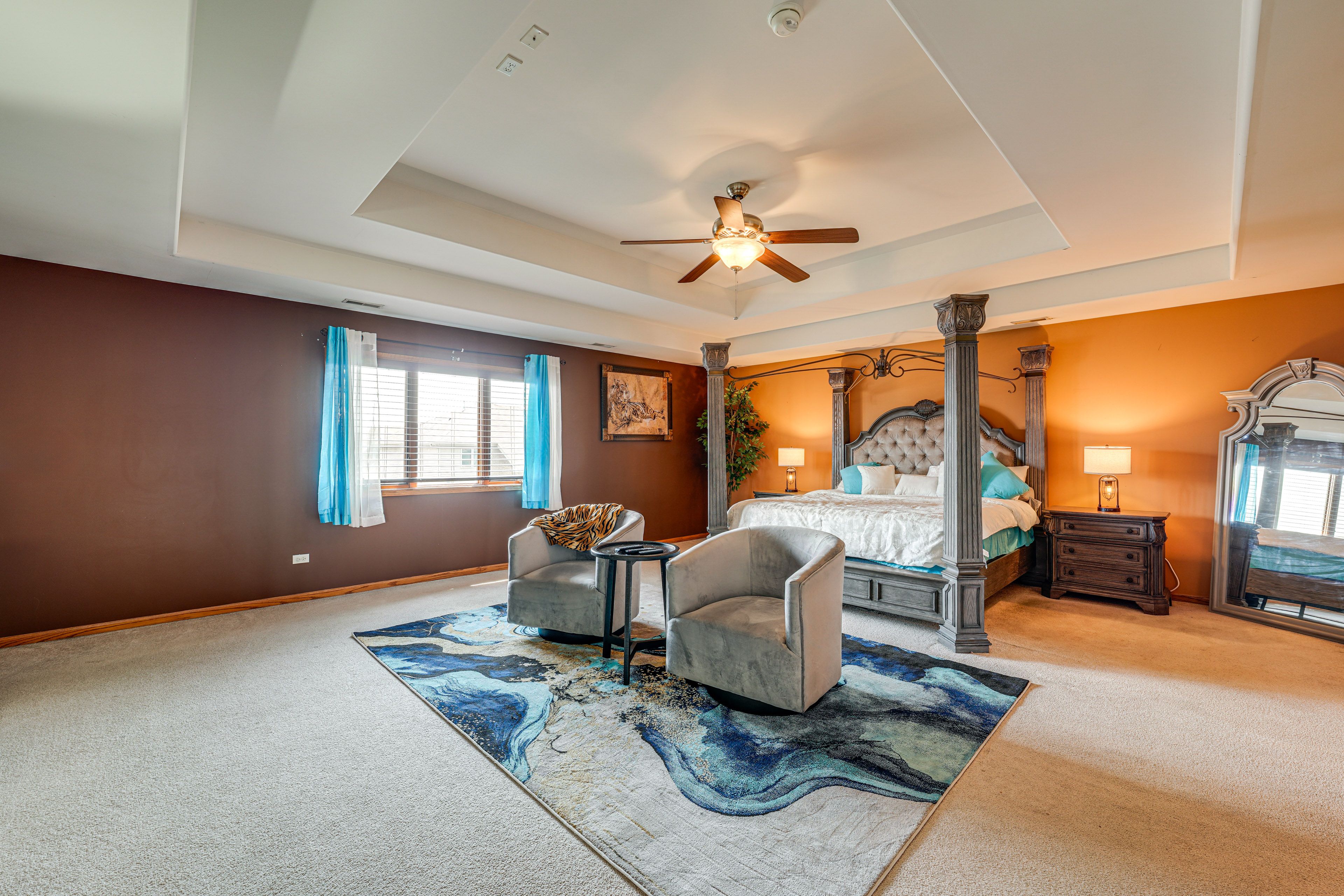 Bedroom 1 | King Bed | Office Space | 2nd Floor