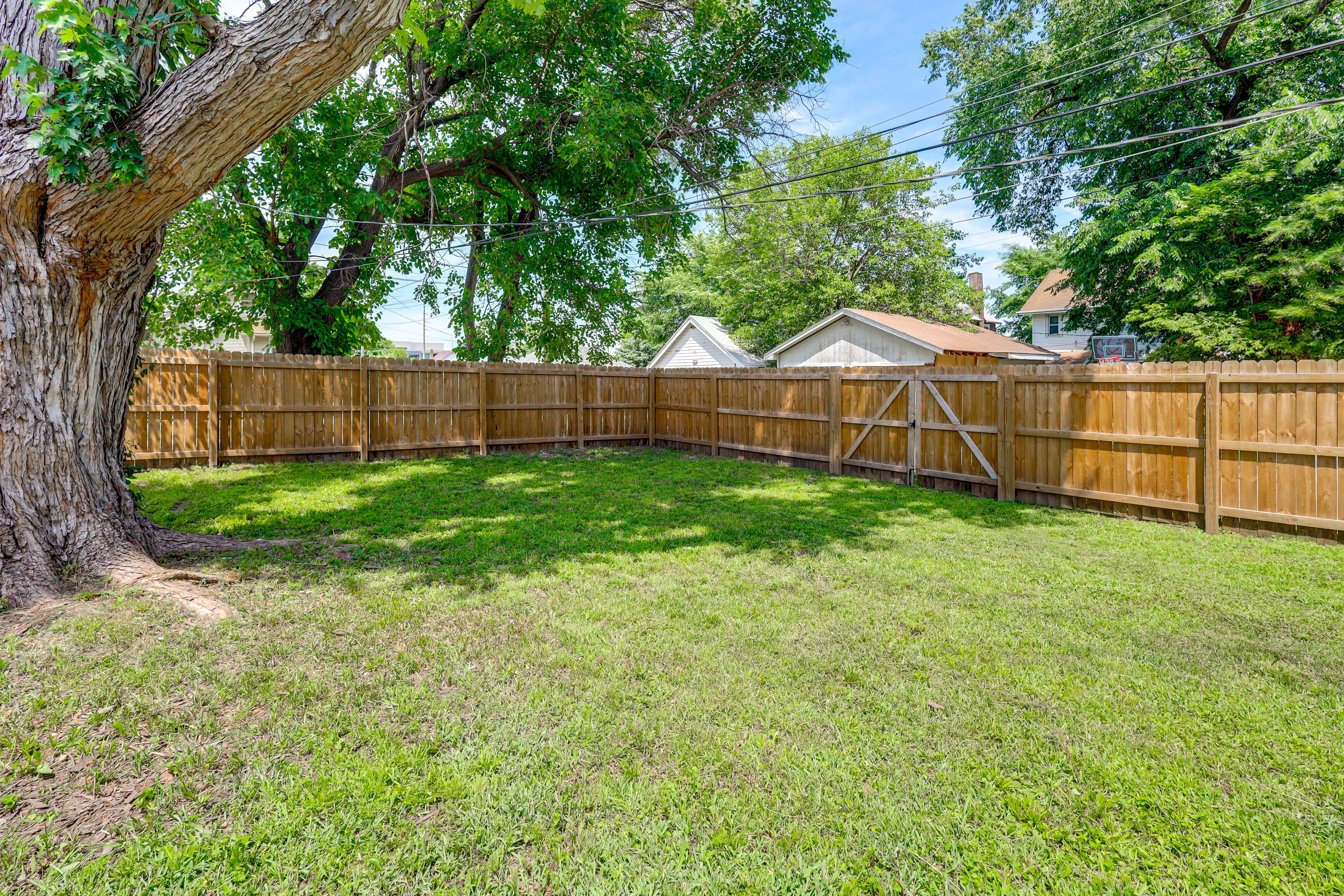 Fenced Backyard