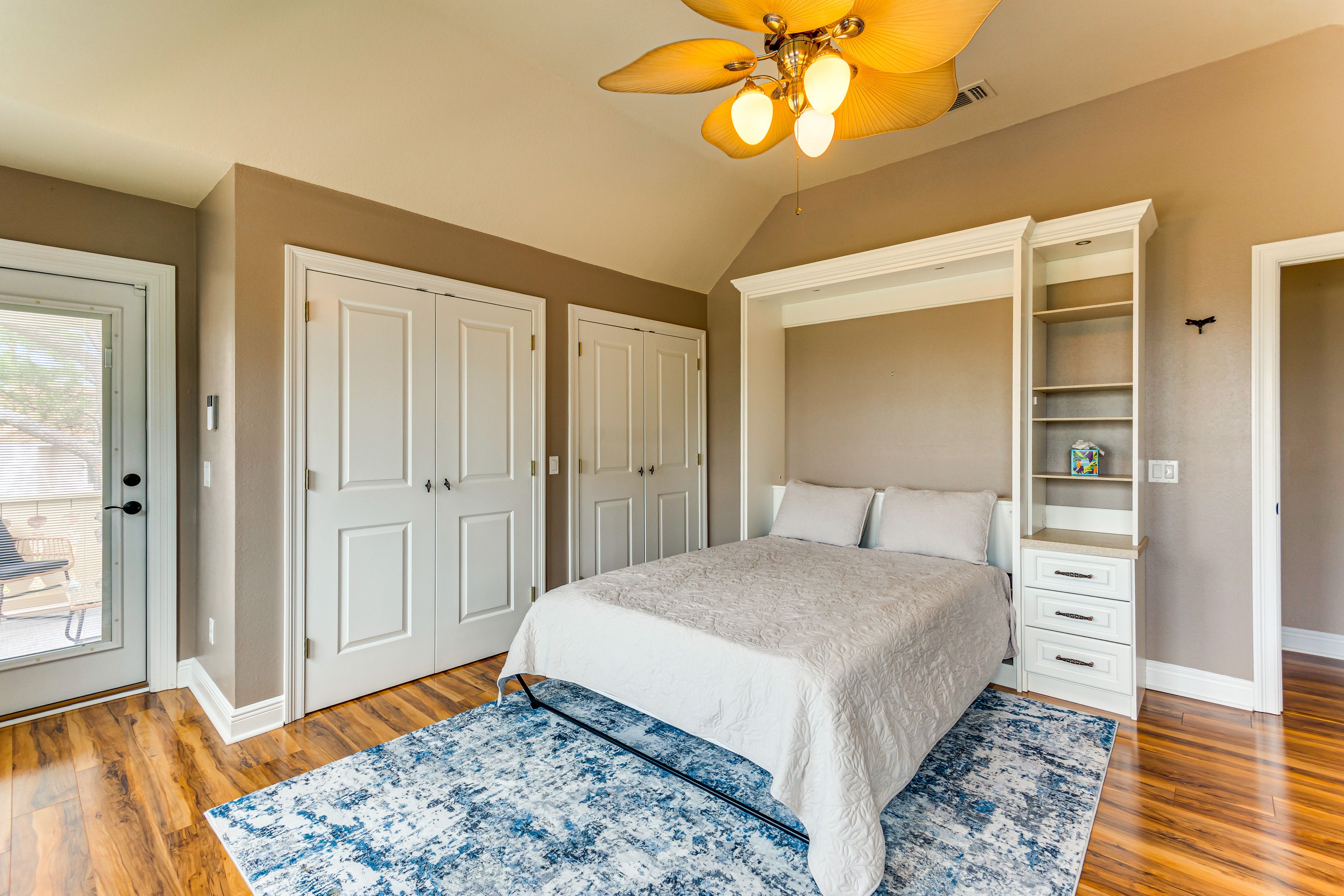 Bedroom 3 | 2nd Floor | Queen Murphy Bed | Balcony Access