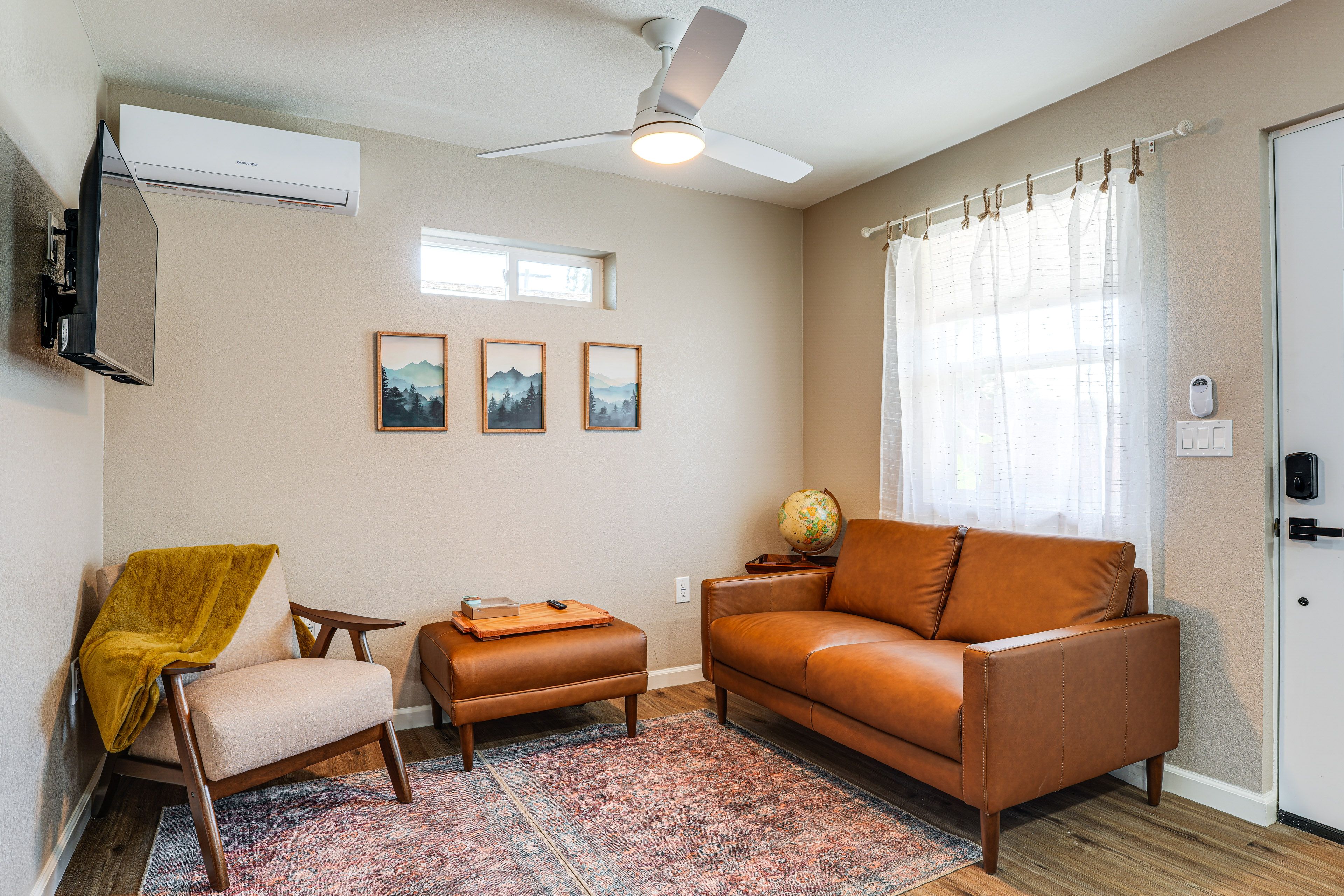 Oakdale Vacation Rental | 1BR | 1BA | 384 Sq Ft | Small Threshold to Enter