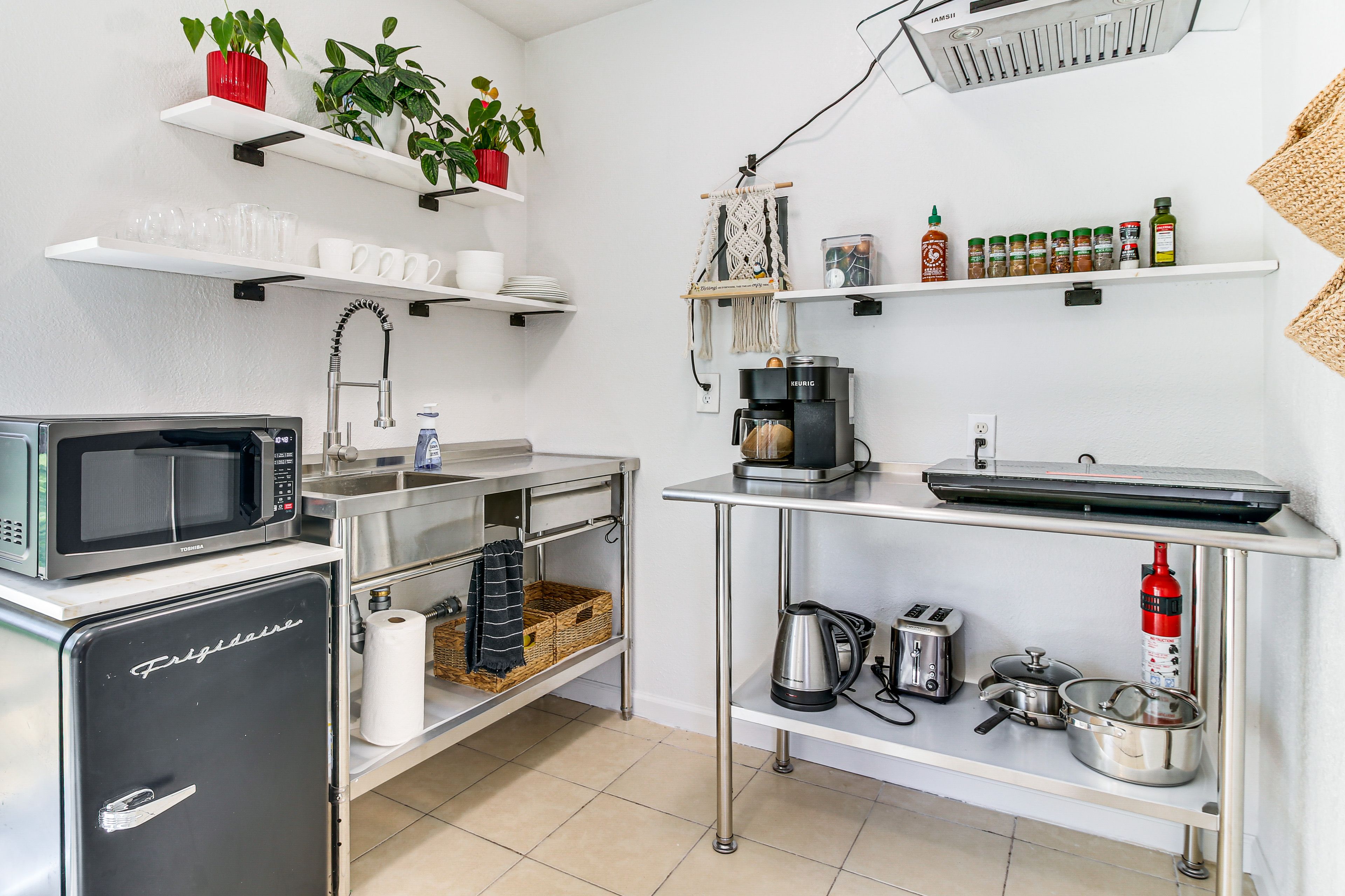 Kitchen | Cooking Basics | Electric Hot Plate | Refrigerator | Toaster