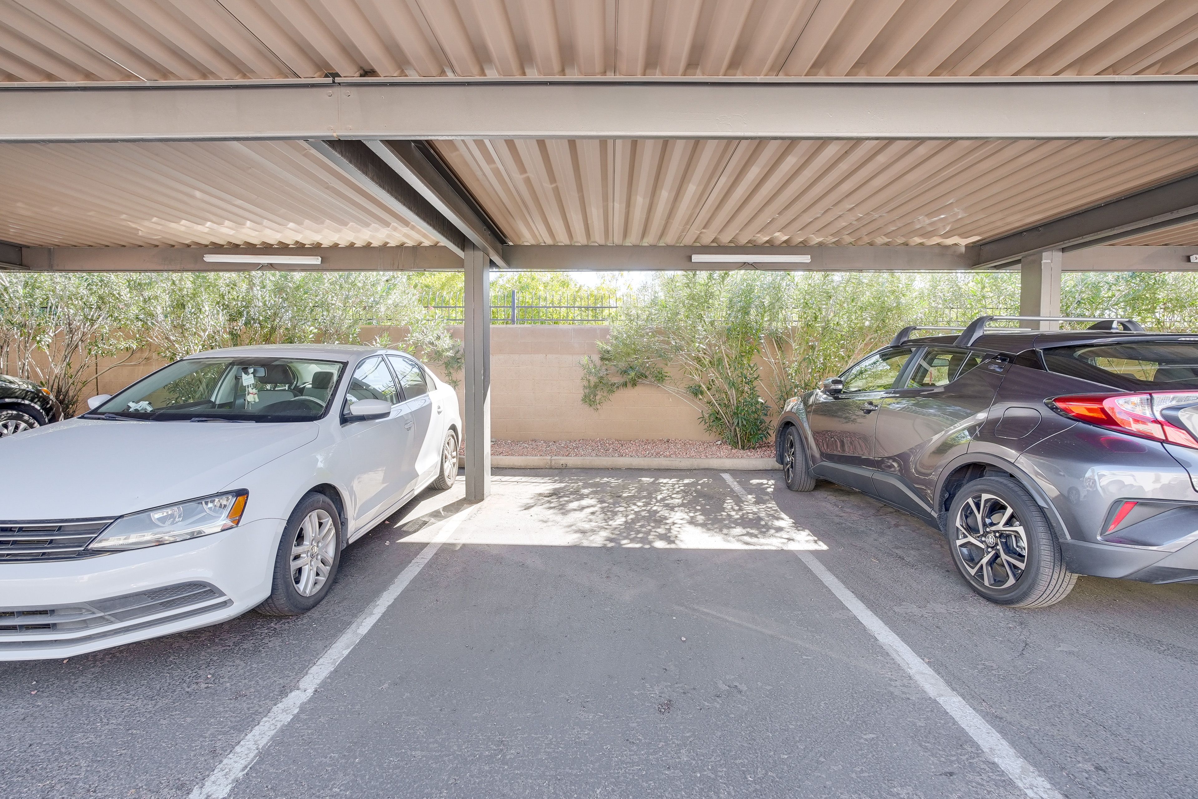 Designated Covered Parking | 1 Vehicle