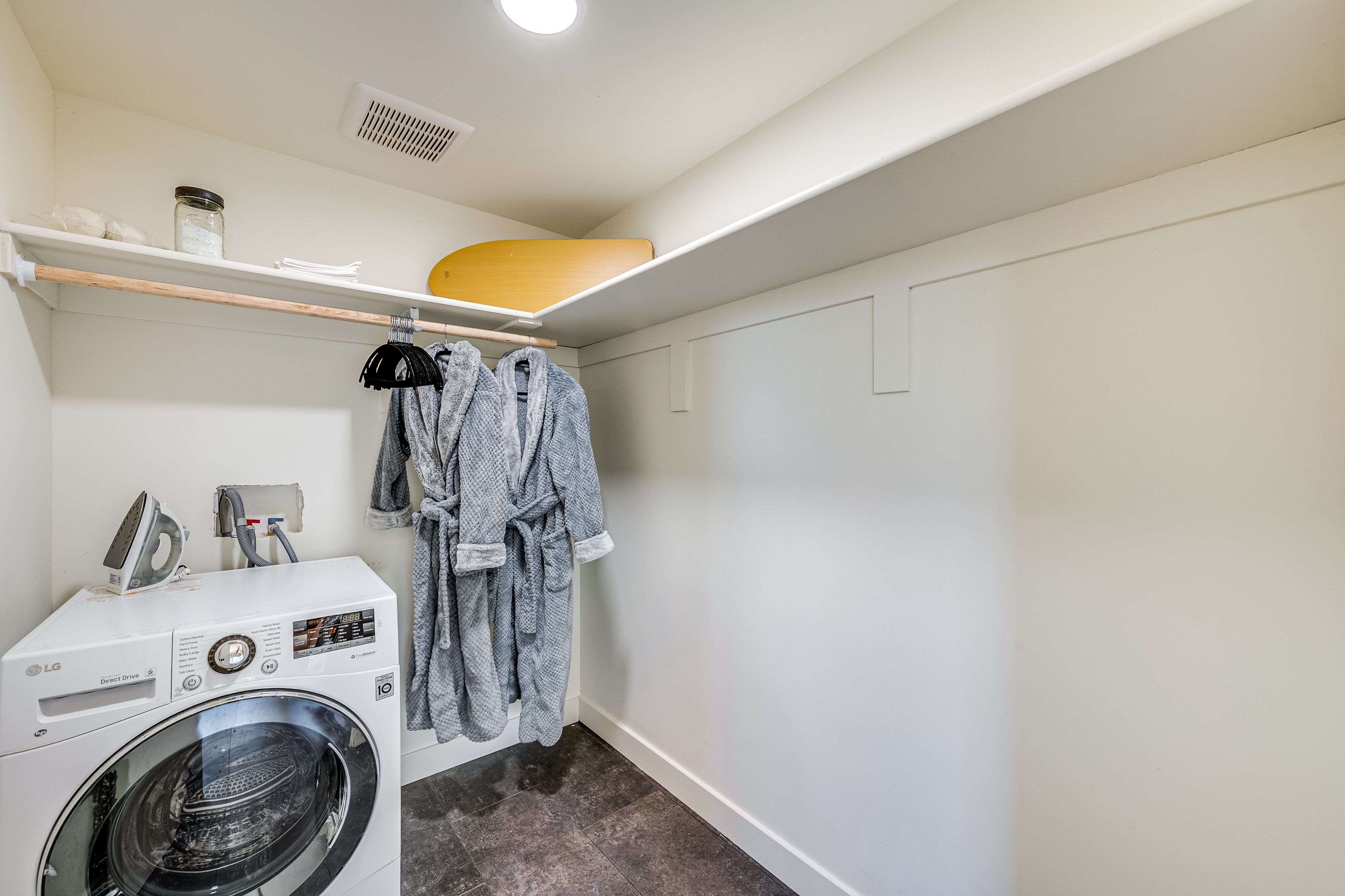 Walk-In Closet | 1st Floor | Washer/Dryer Combo