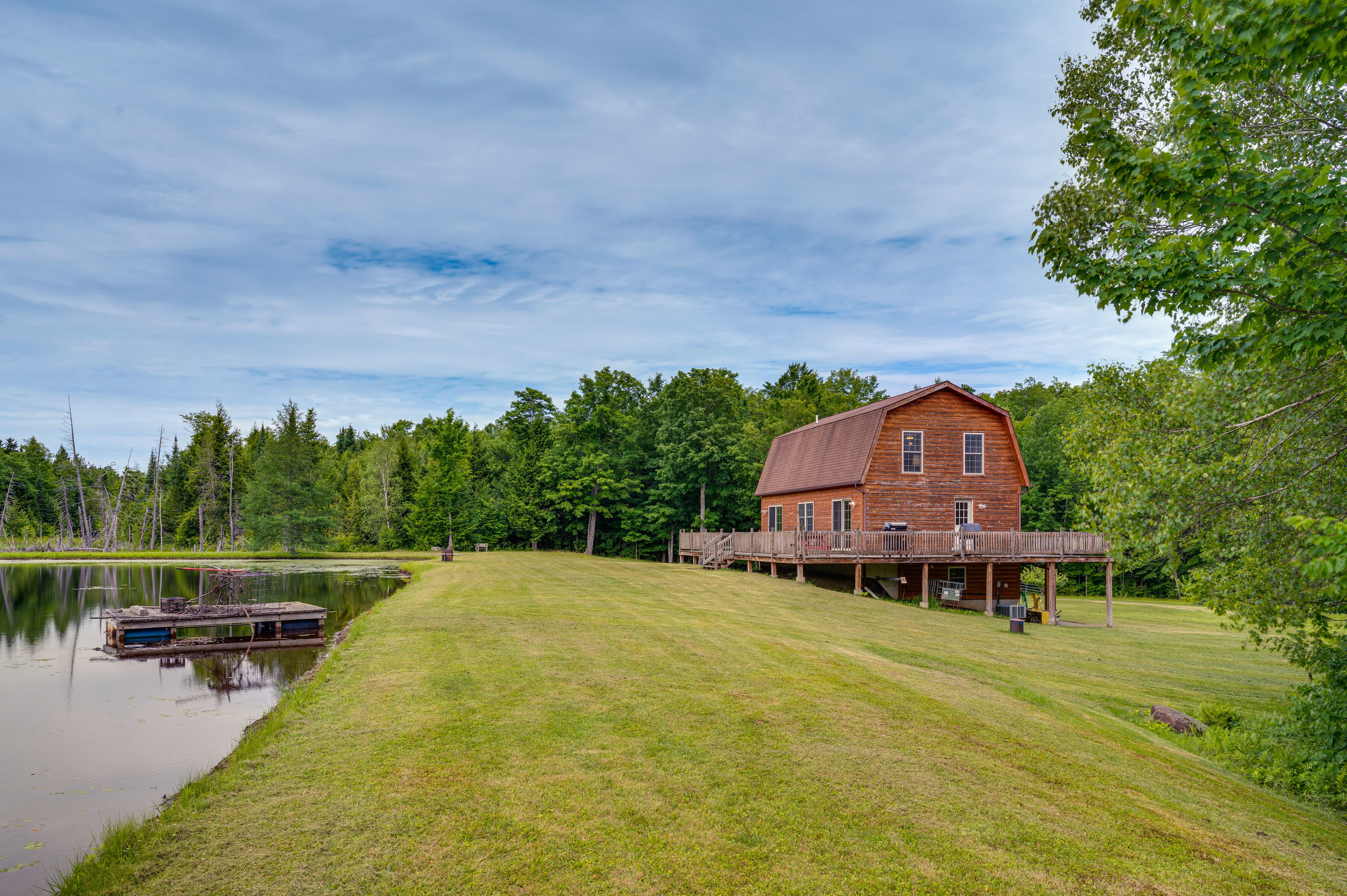 Cabin Exterior | Pond Views & Access