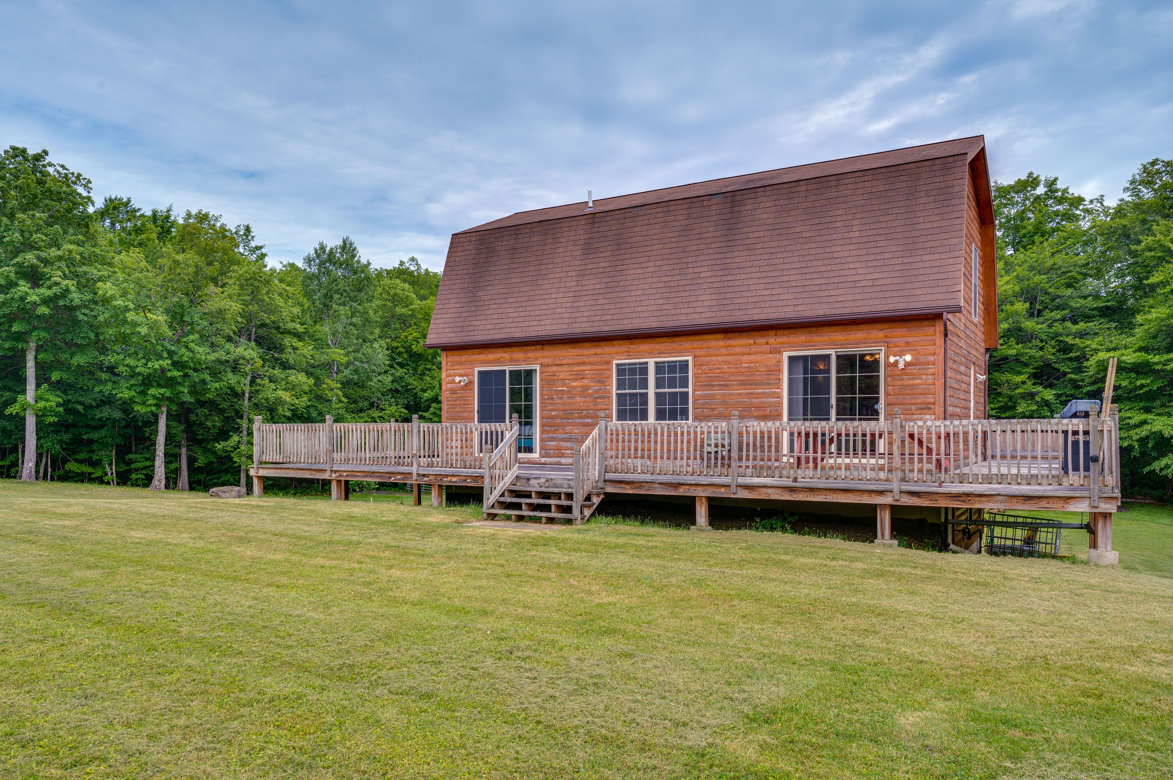 Cabin Exterior | Spacious Yard