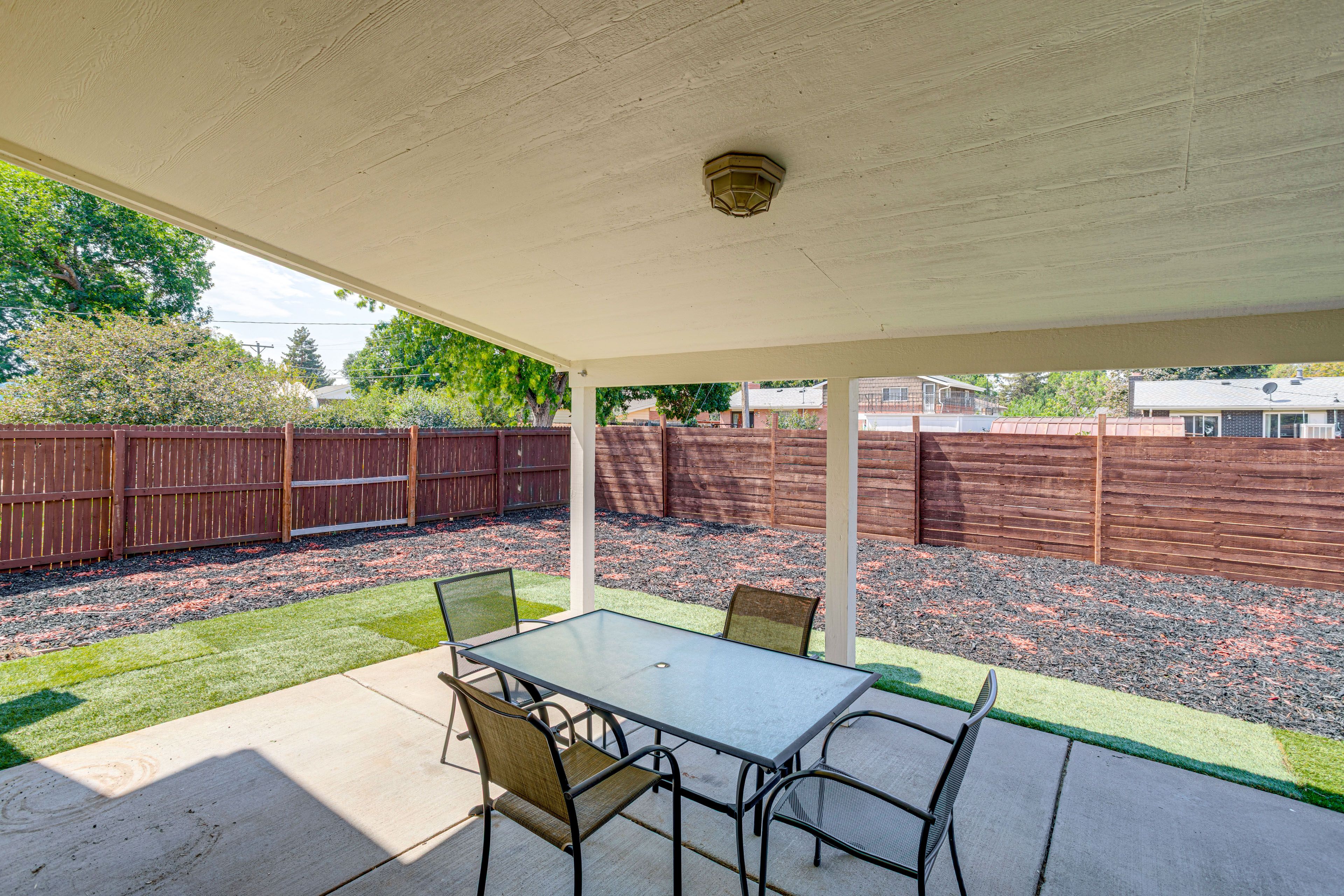Aurora Vacation Rental | 3BR | 1BA | 1,700 Sq Ft | Stairs Required